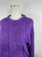Load image into Gallery viewer, Concrete Purple Sweater
