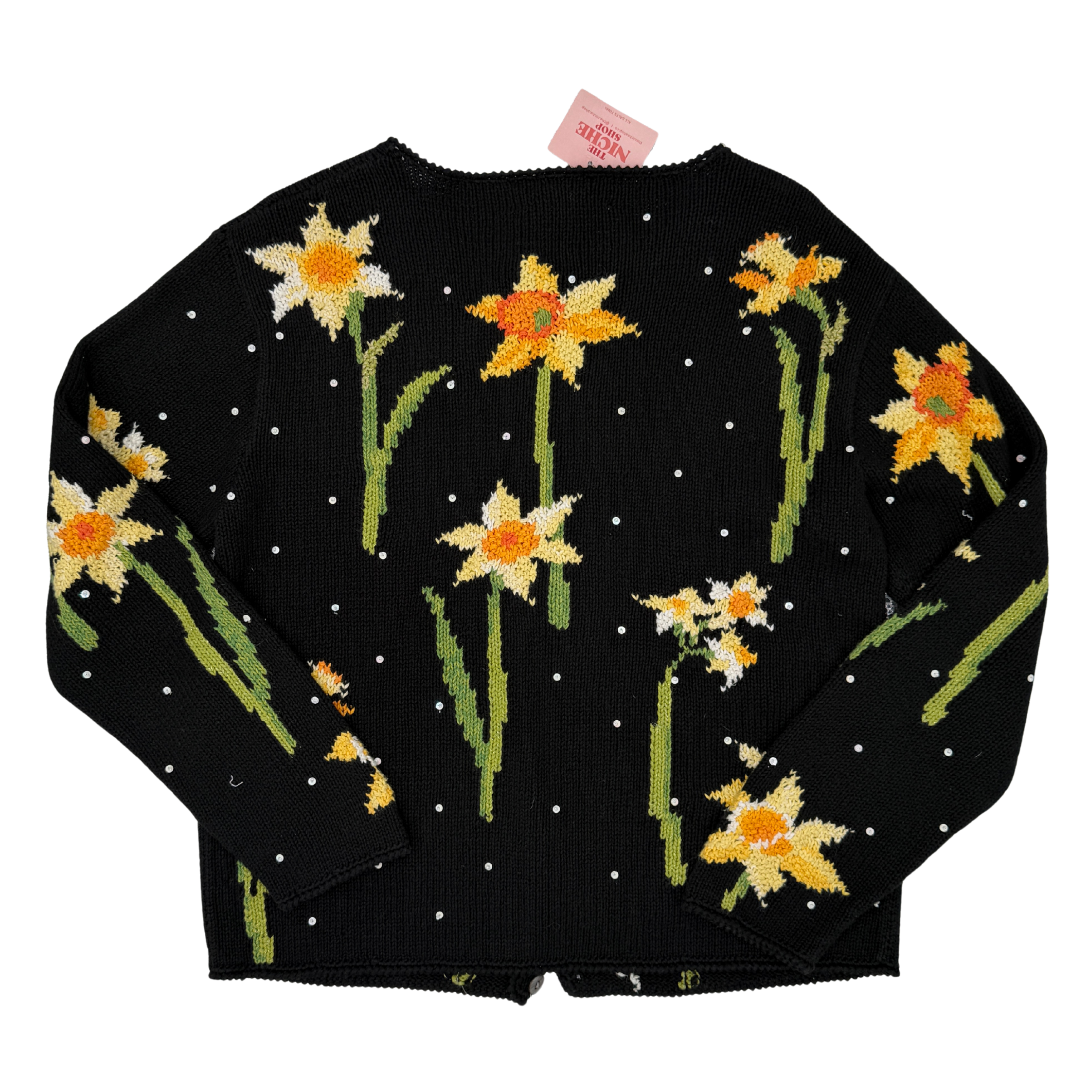 Susan Bristol Daffodil Knit Sweater