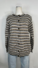 Load image into Gallery viewer, Stripe Knit Cardigan Sweater
