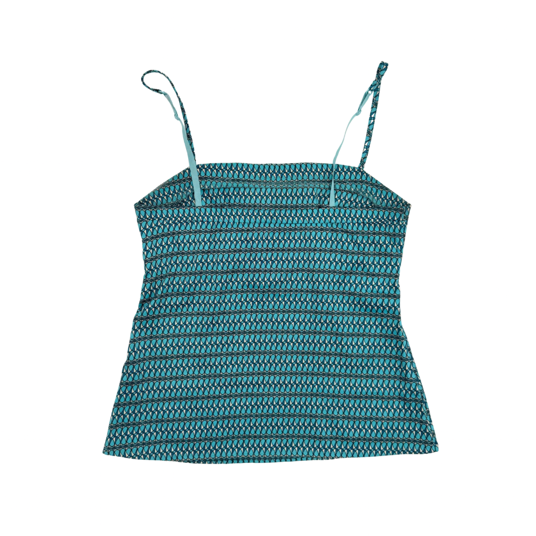 New York & Company Blue Tank Top
