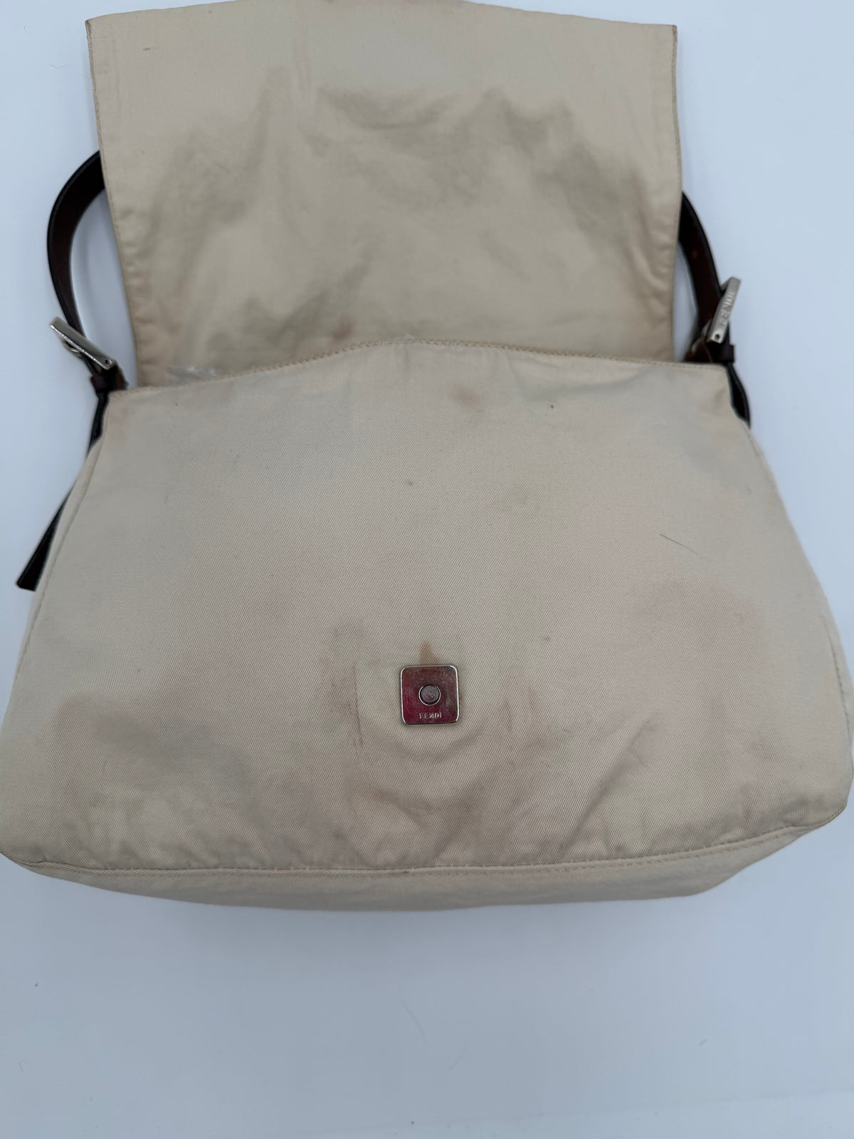 Fendi Canvas Mama Baguette