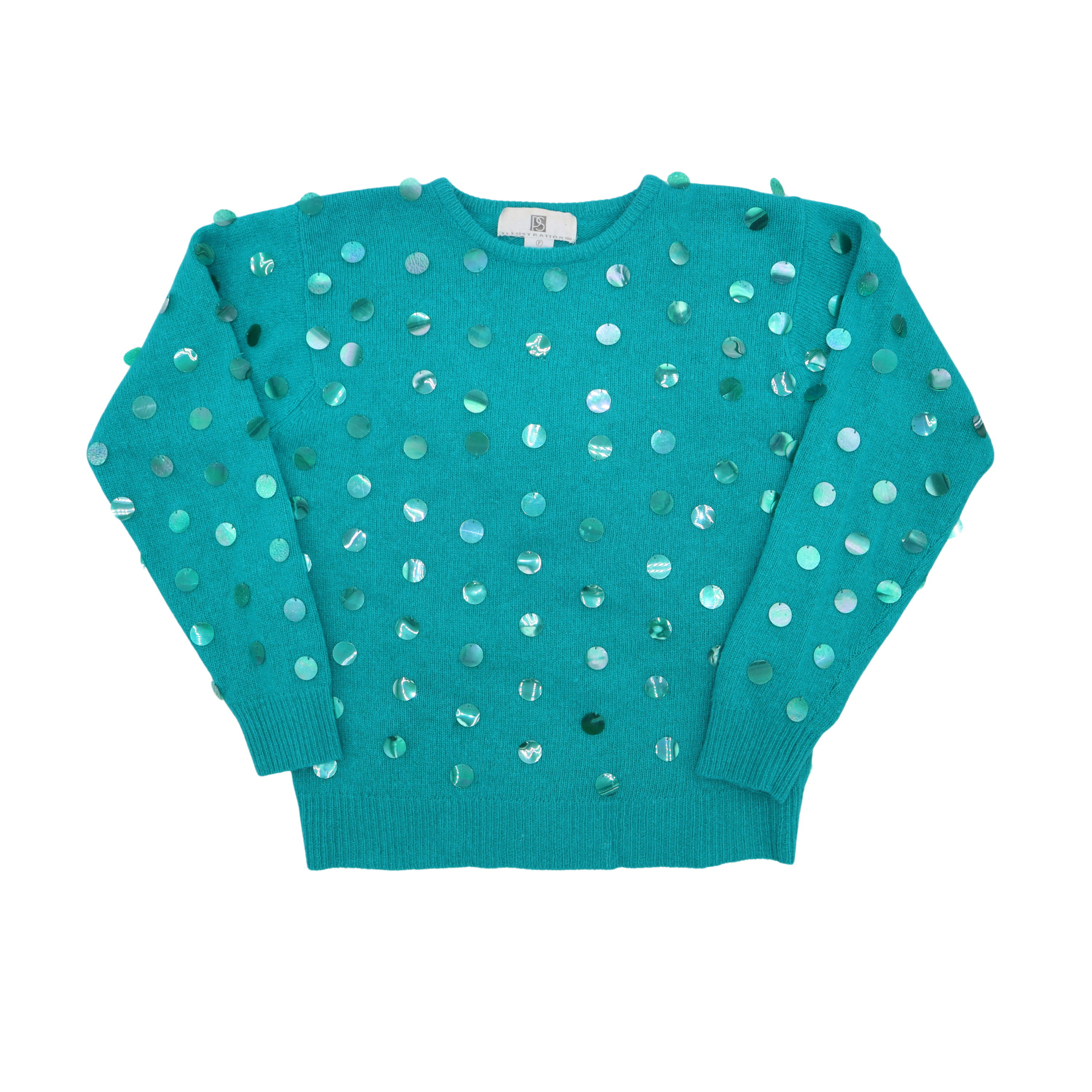 PS Illustrations Sequined Sweater