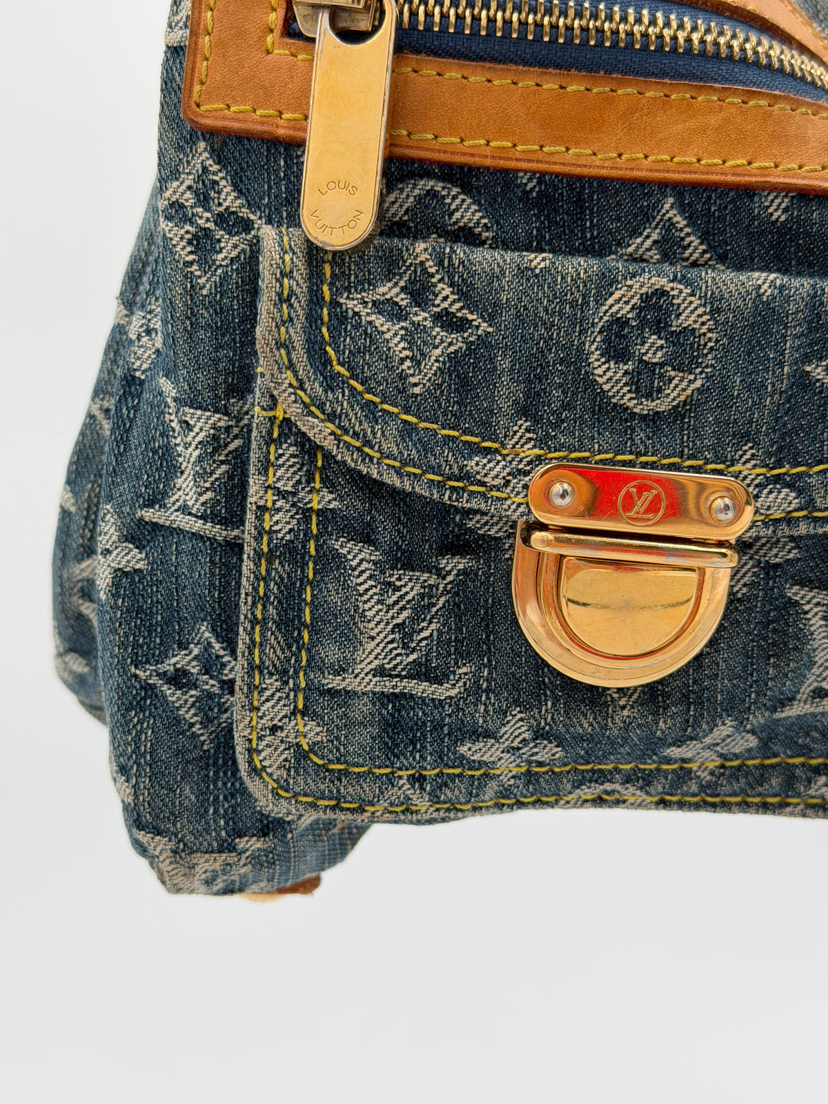 Louis Vuitton Monogram Denim Baggy PM