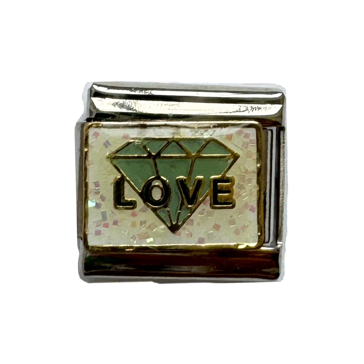 Love Gem Italian Charm