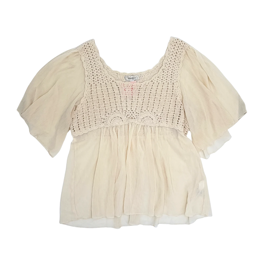 Dress Barn Sheer Knit Top