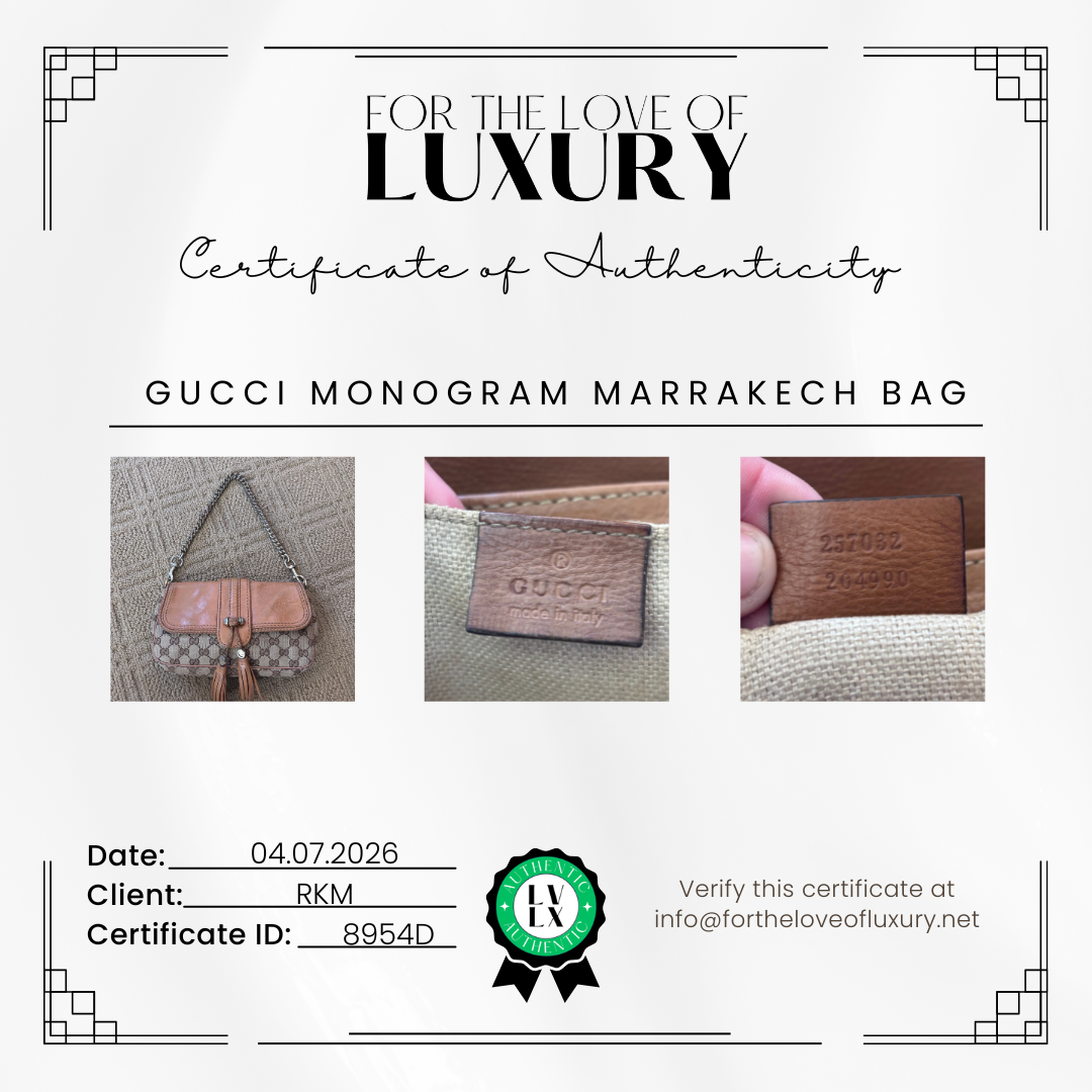 Gucci Marrakesh Monogram Bag