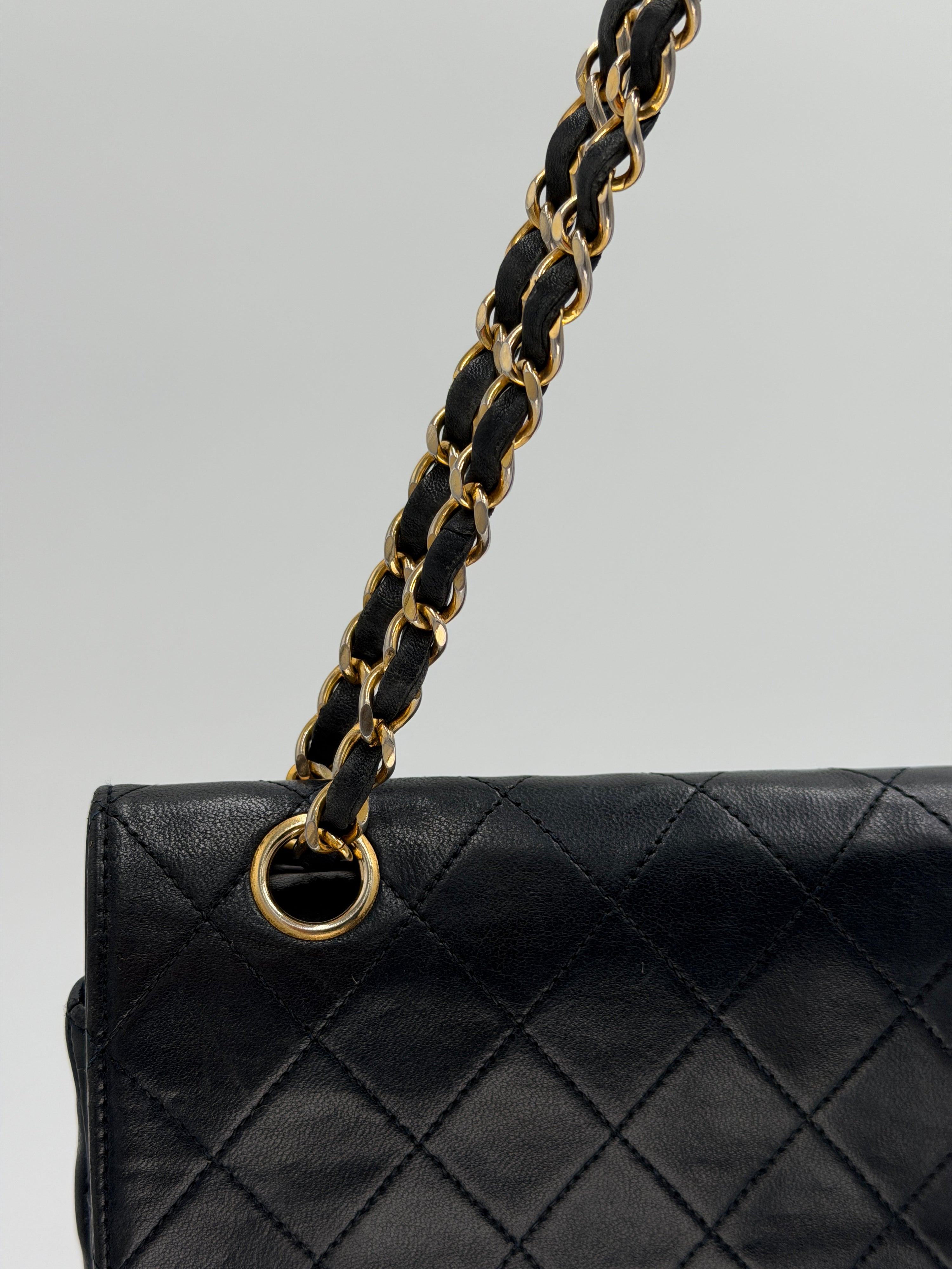 Chanel Navy Double Flap Bag