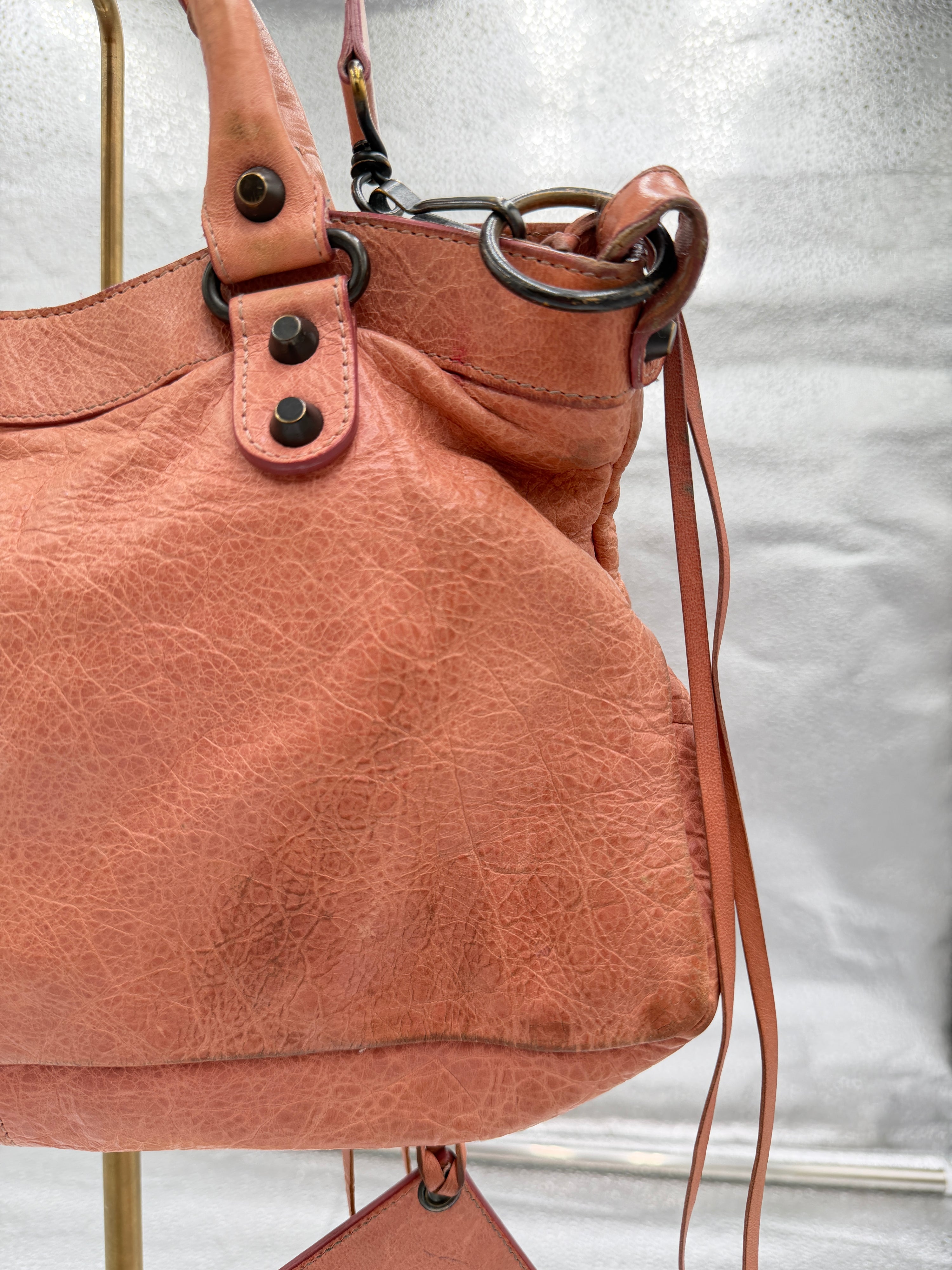 Balenciaga The First Lambskin Bag