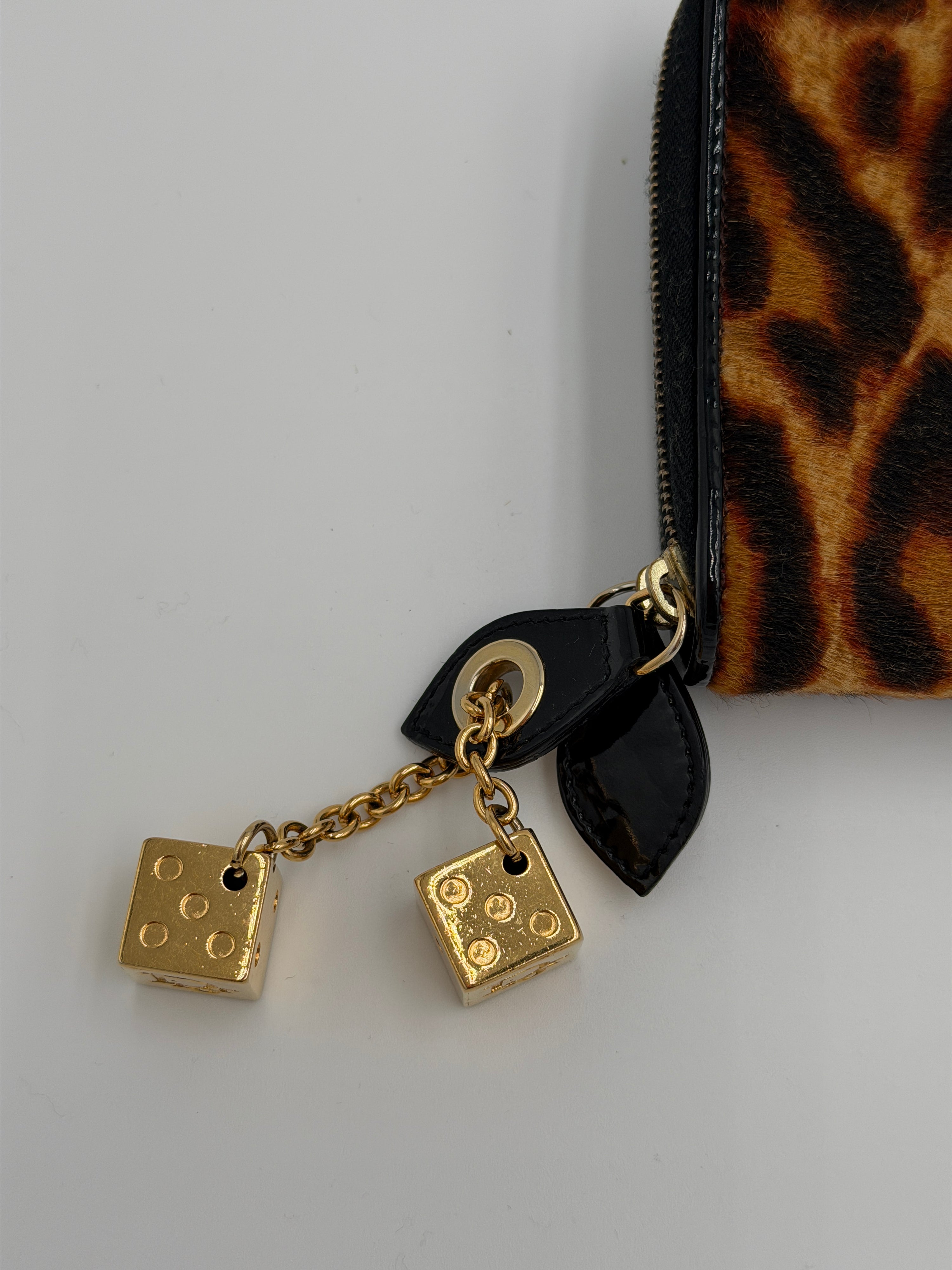 Dior Dice Leopard Wallet