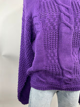 Load image into Gallery viewer, Concrete Purple Sweater
