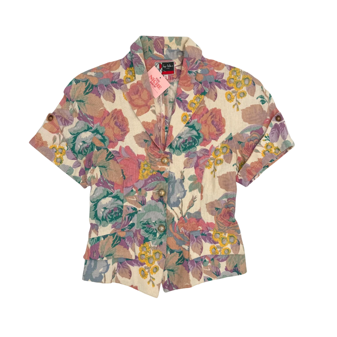 Guy Bellac Blazer Top