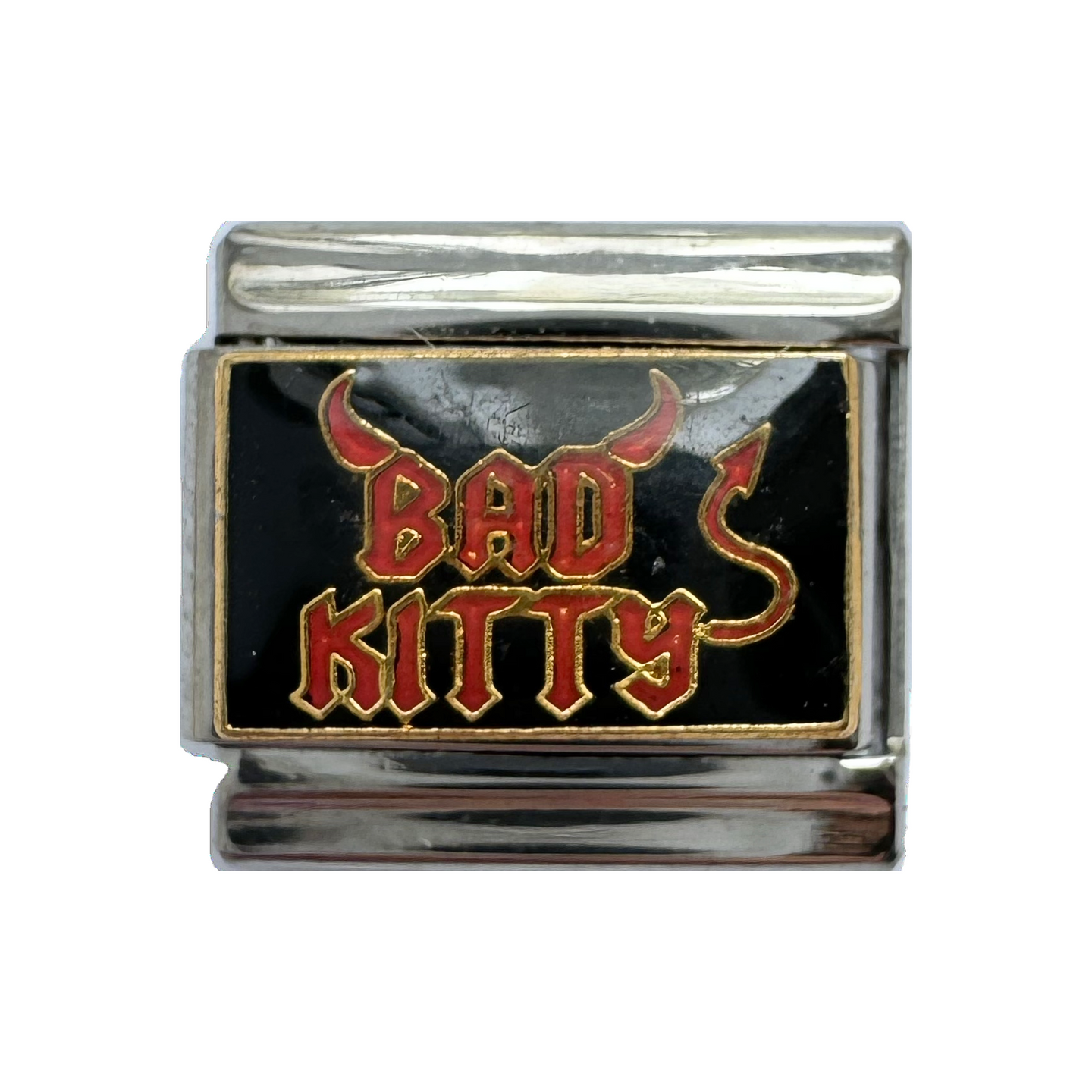 Bad Kitty Italian Charm