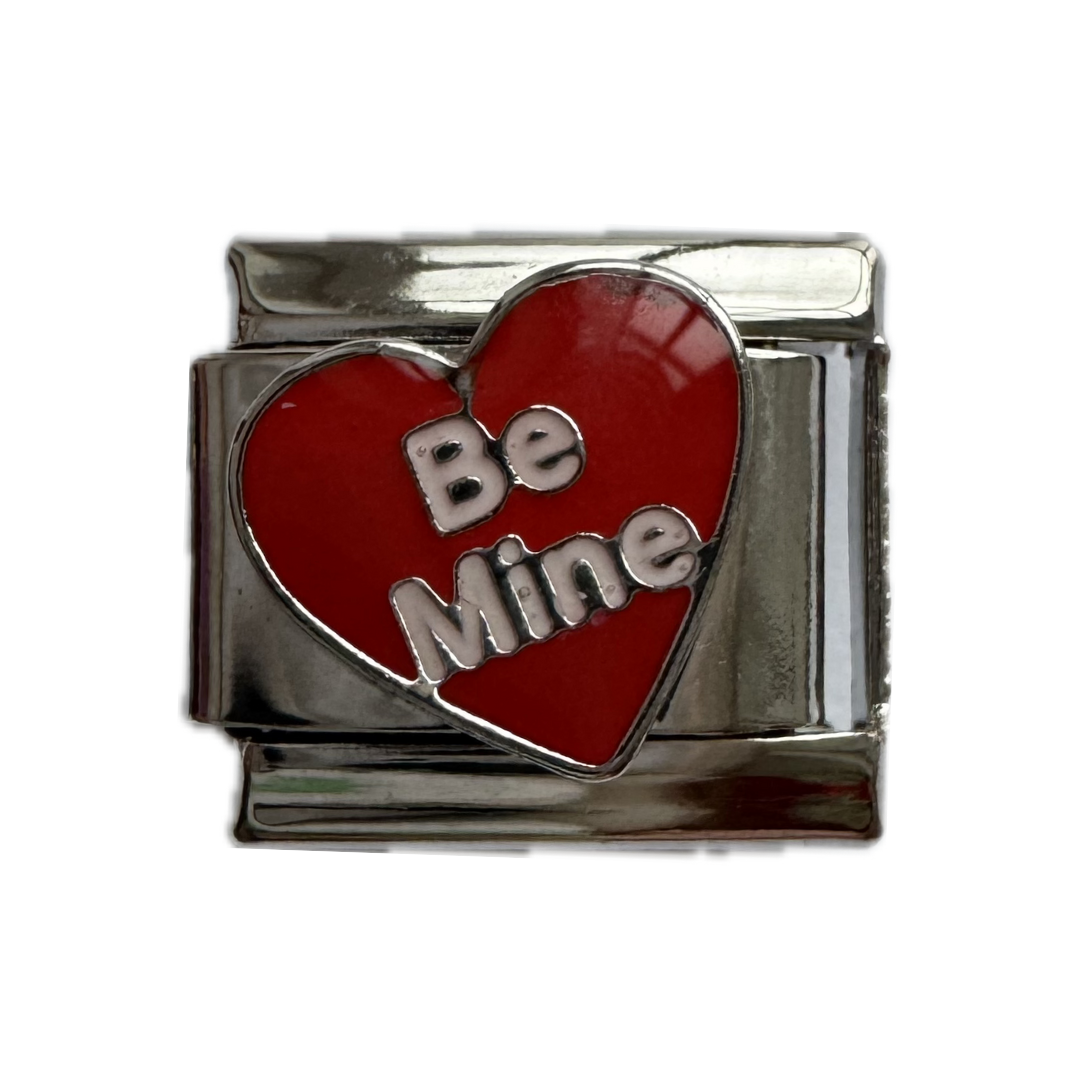 Be Mine Heart Italian Charm