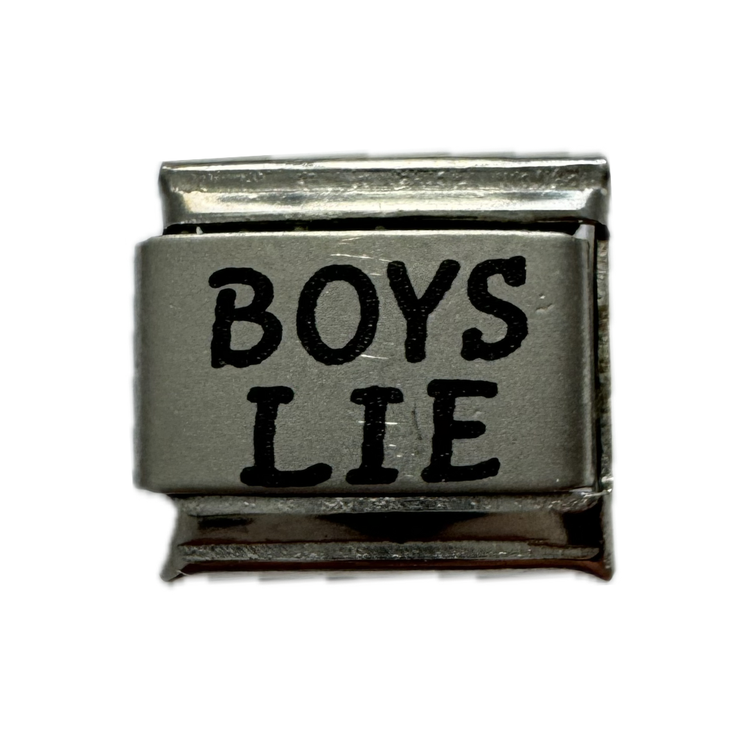 Boys Lie Italian Charm