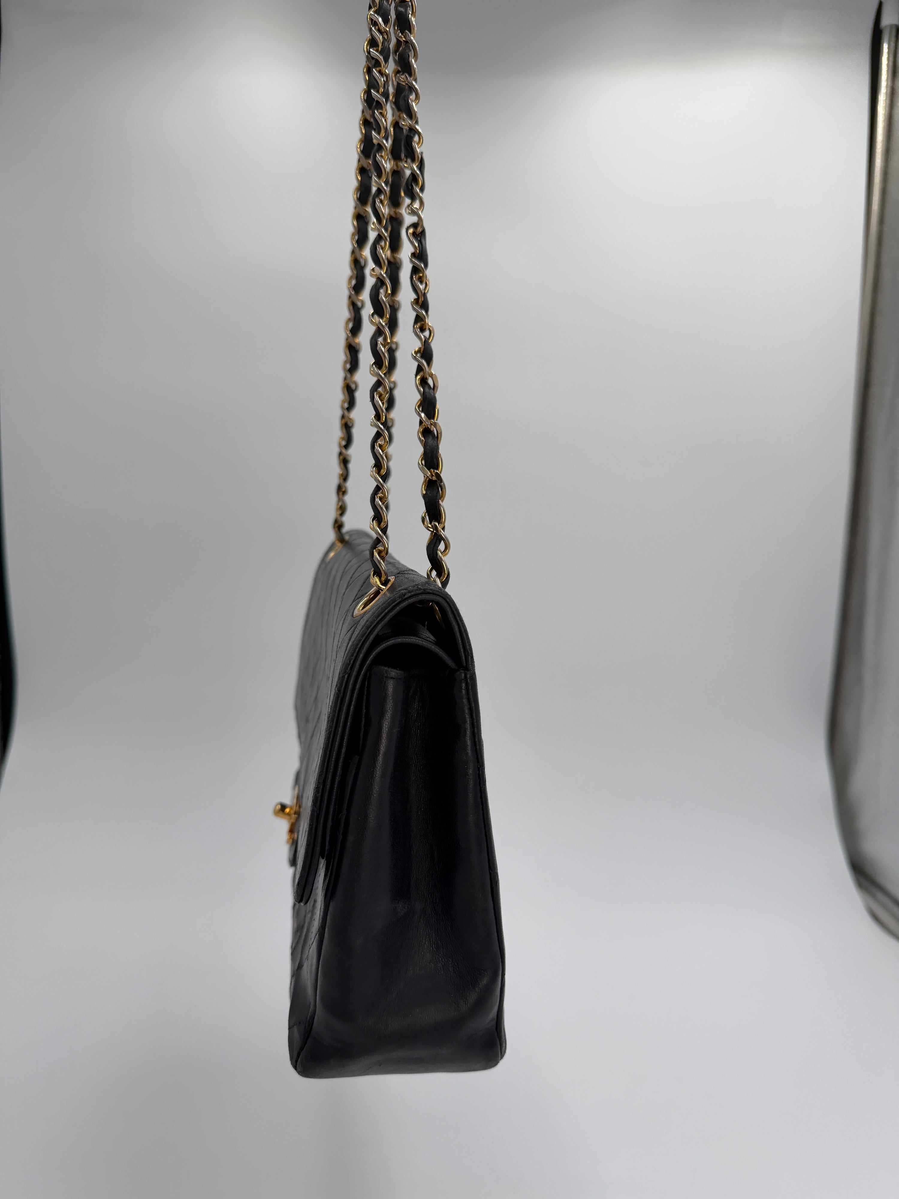 Chanel Navy Double Flap Bag