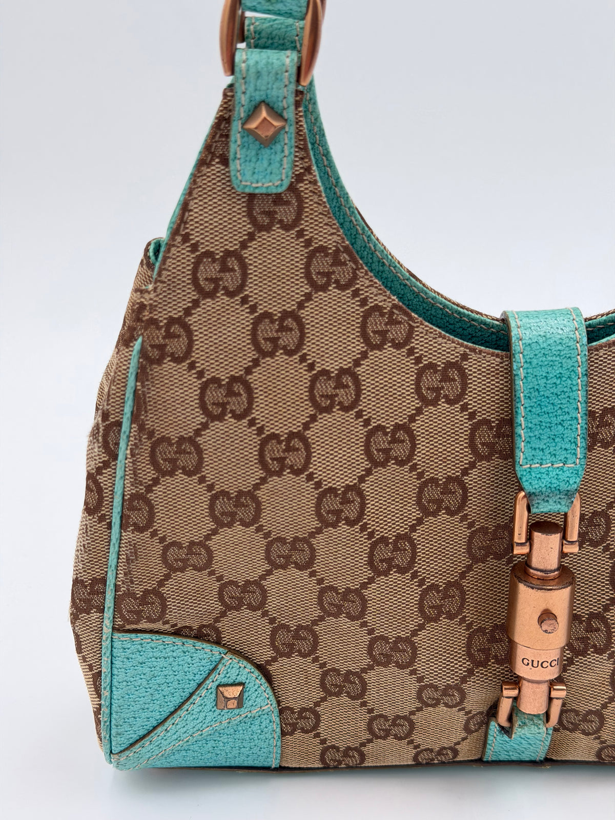 Gucci Jackie Piston Shoulder Bag