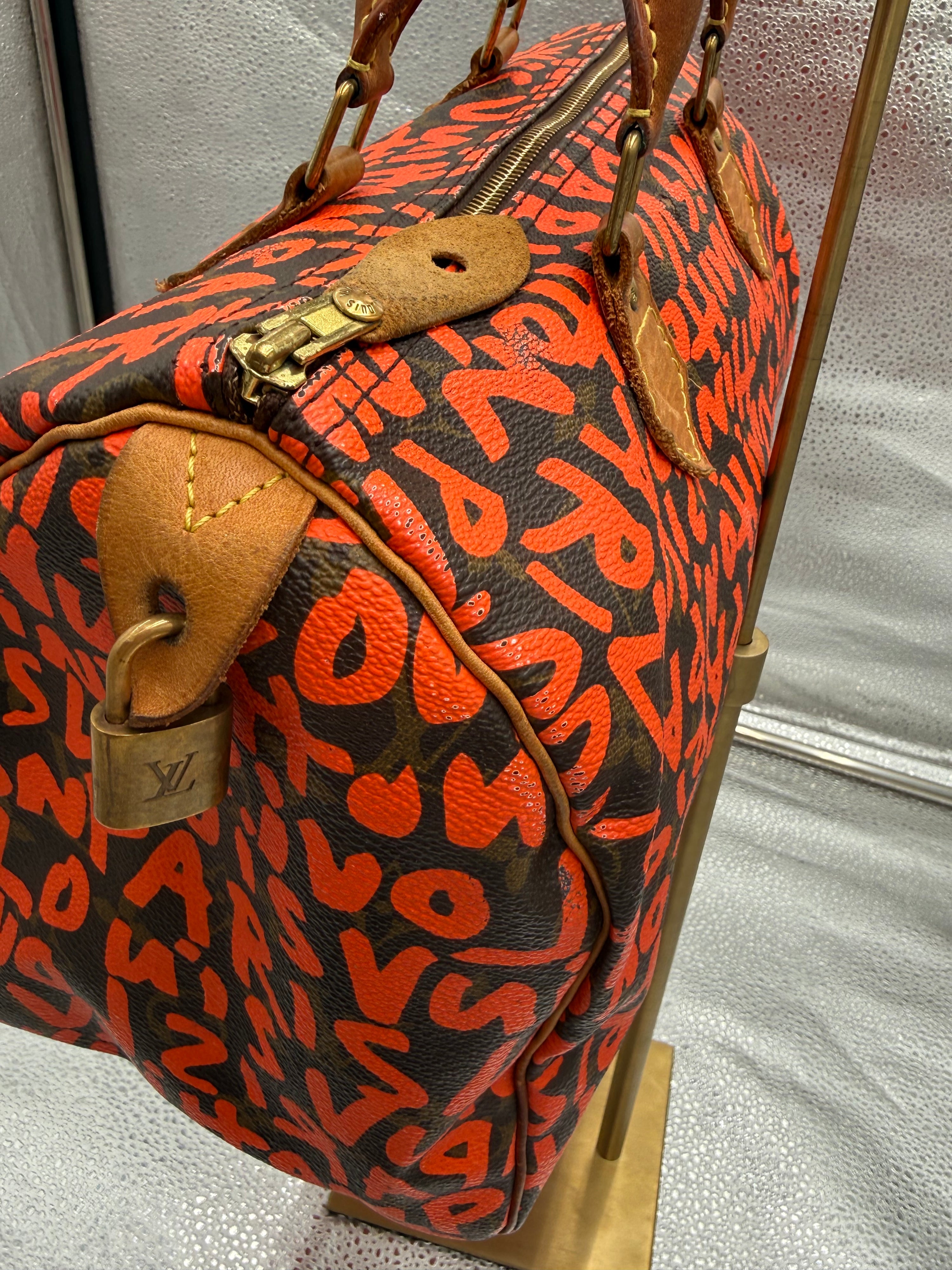 Louis Vuitton Monogram Graffiti Speedy 30