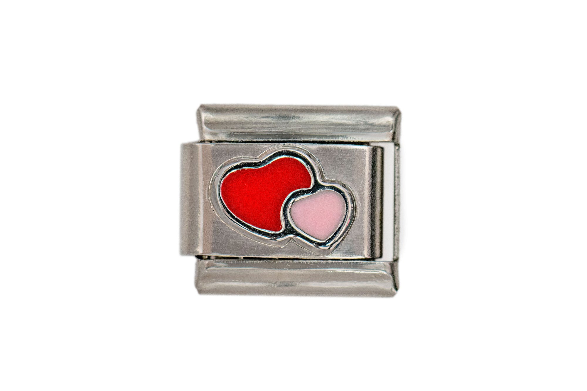 Pink and Red Hearts