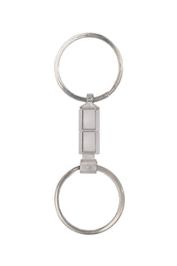 Double Ring Keychain