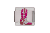 Pink Cowboy Boot