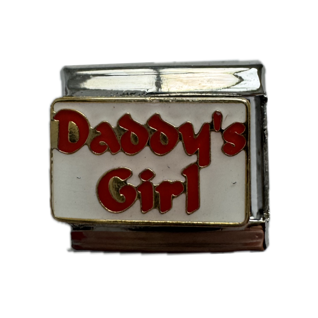 Daddy's Girl Italian Charm