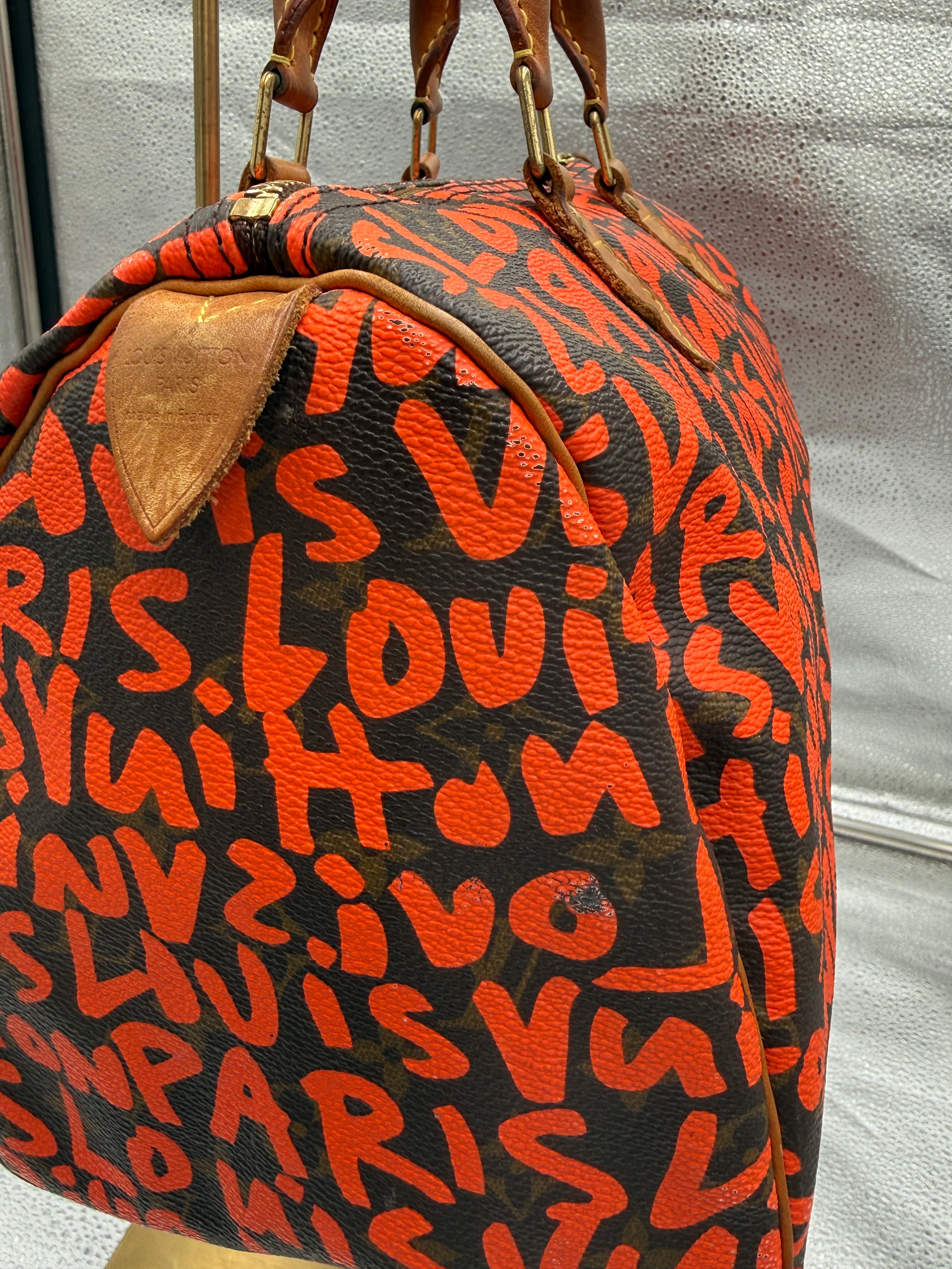 Louis Vuitton Monogram Graffiti Speedy 30