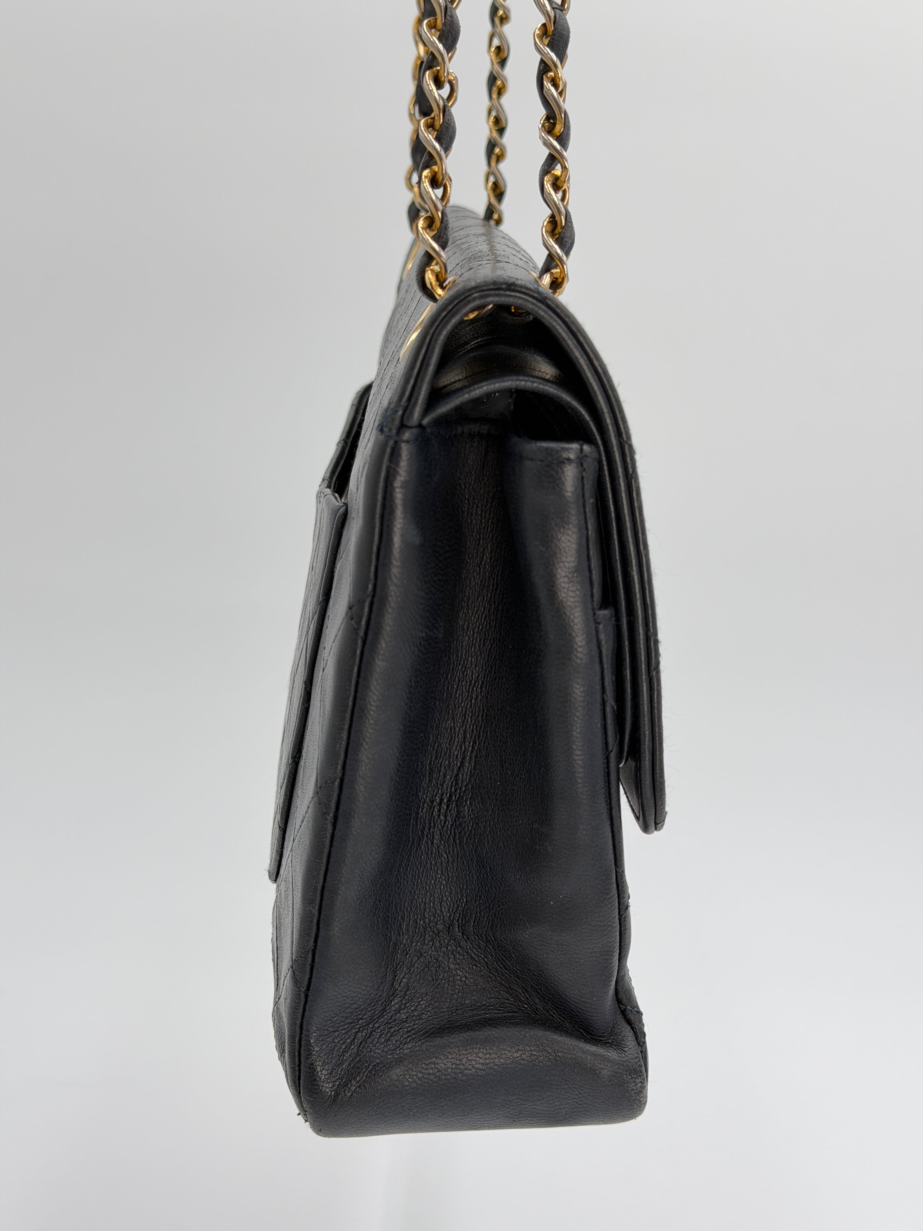 Chanel Navy Double Flap Bag