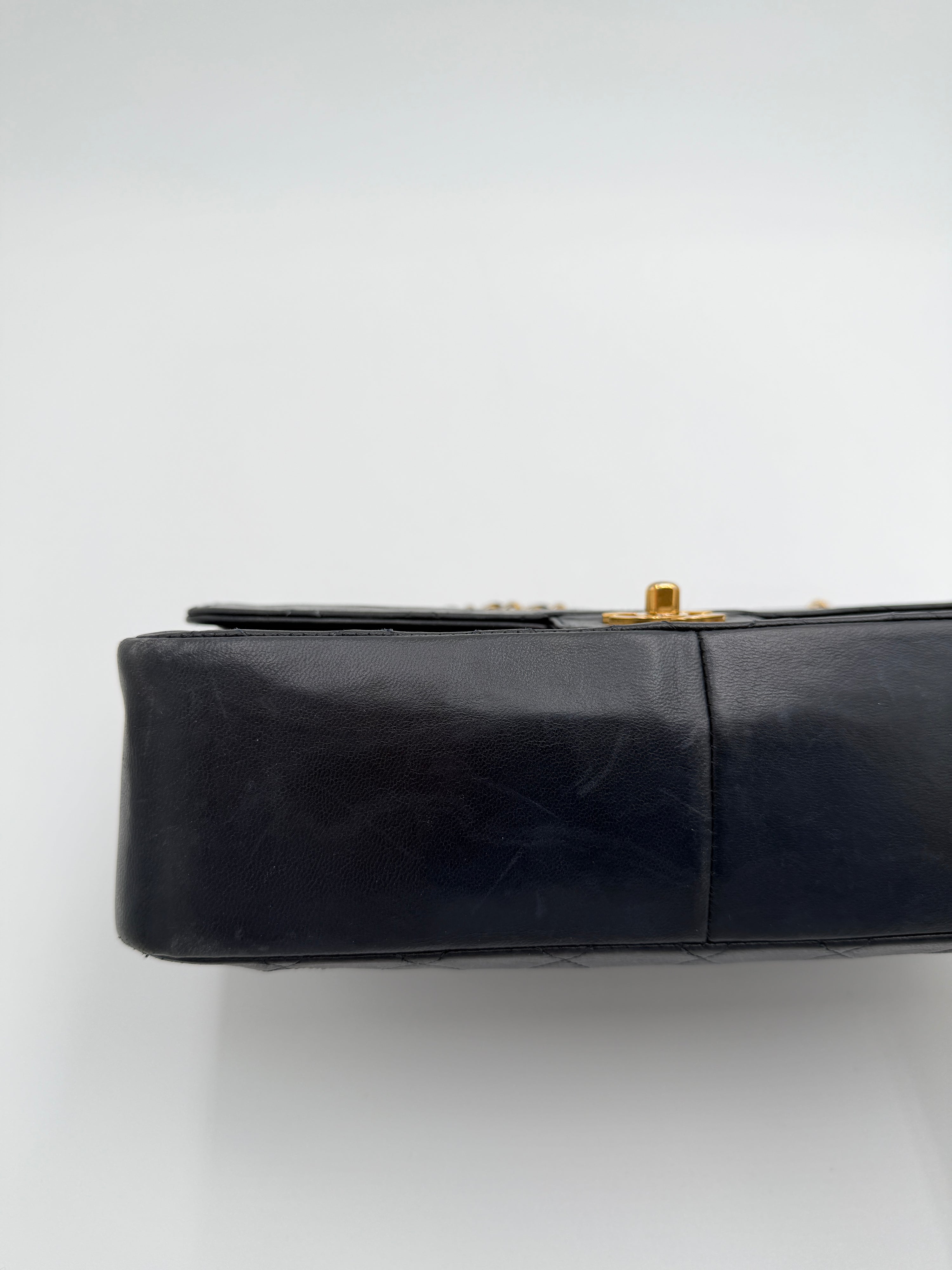 Chanel Navy Double Flap Bag