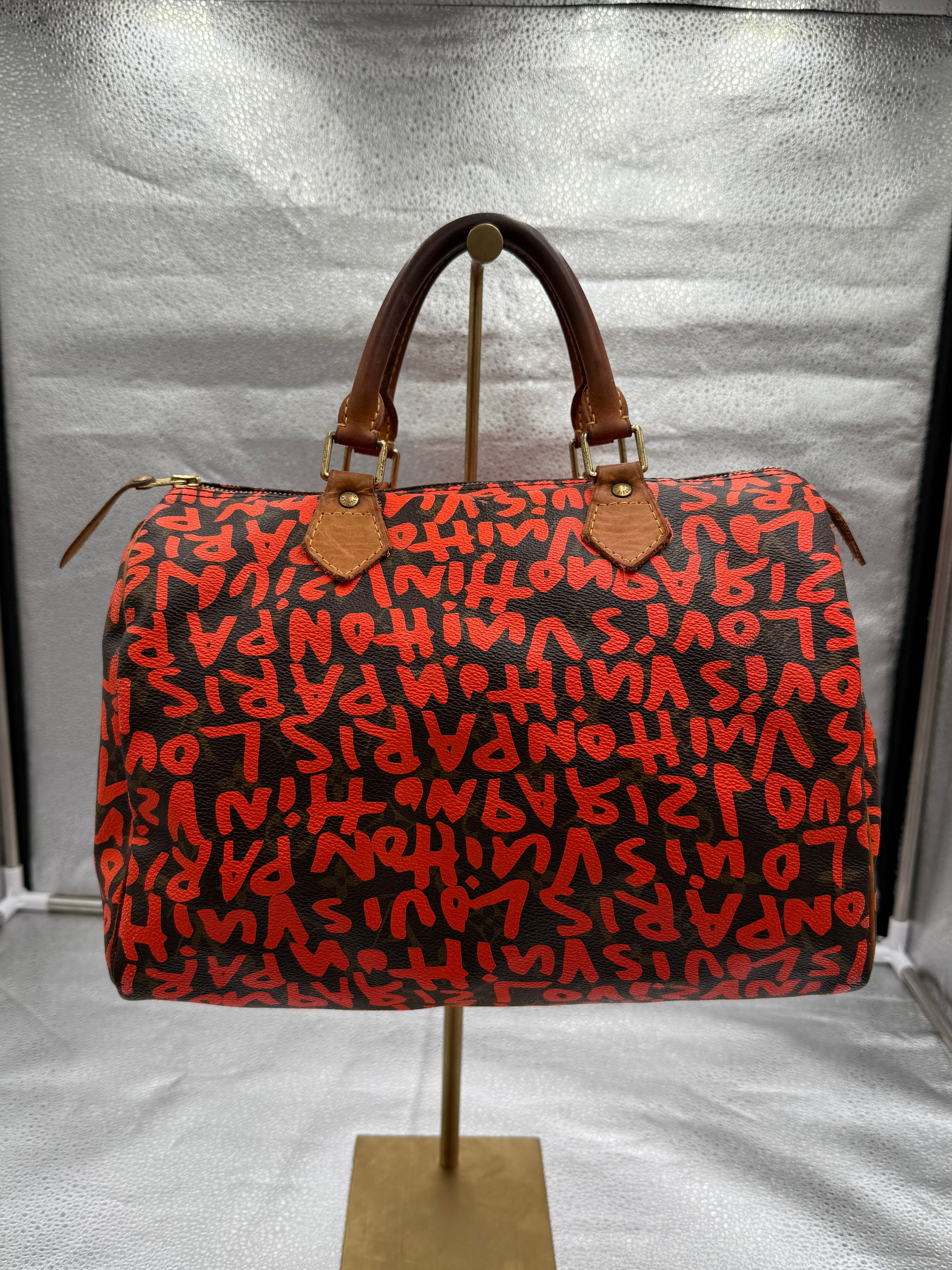 Louis Vuitton Monogram Graffiti Speedy 30
