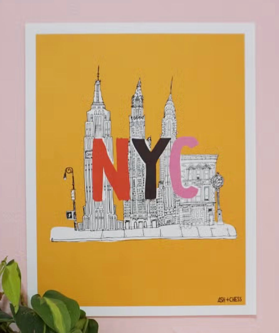 NEW New York Art Print