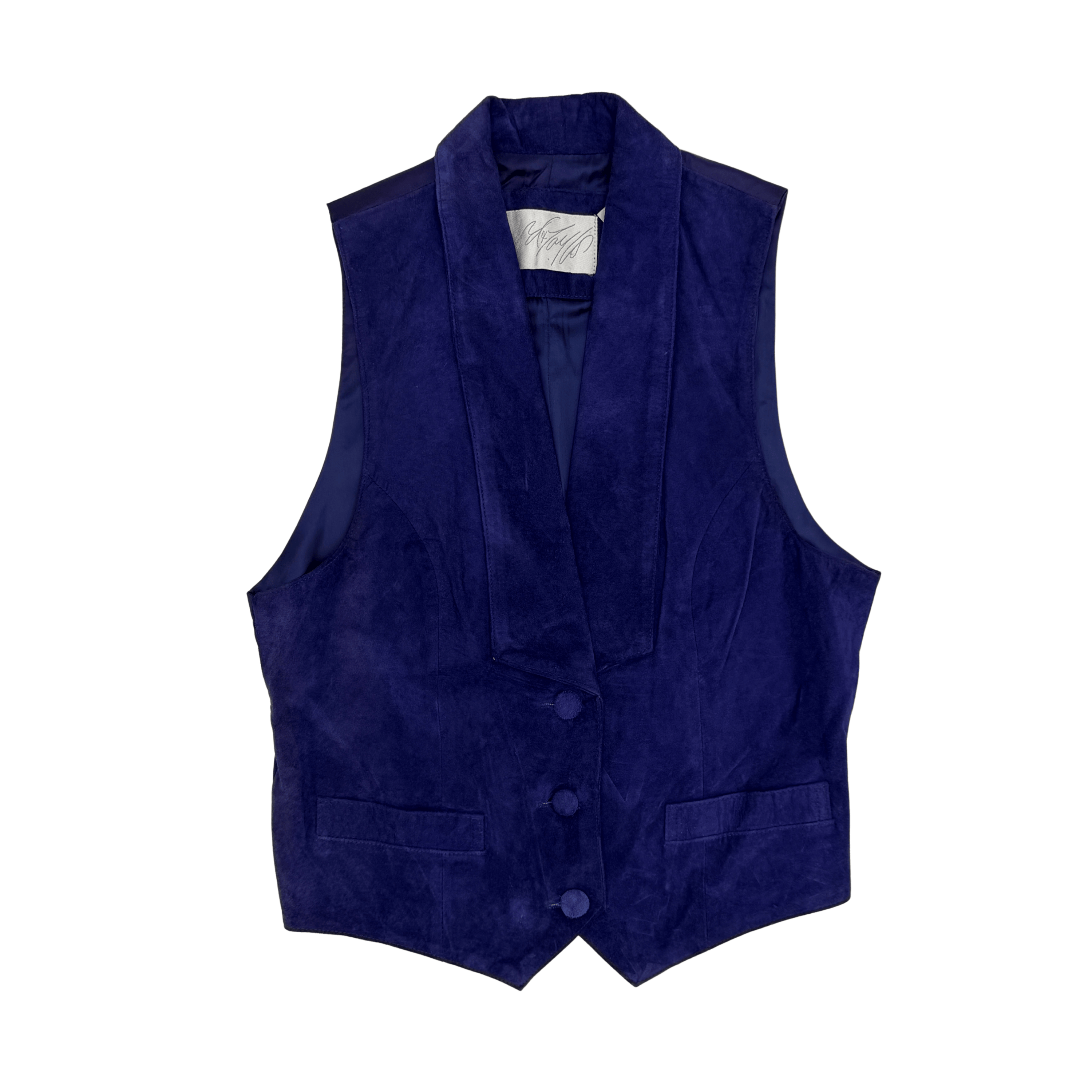Lord and Taylor Suede Vest