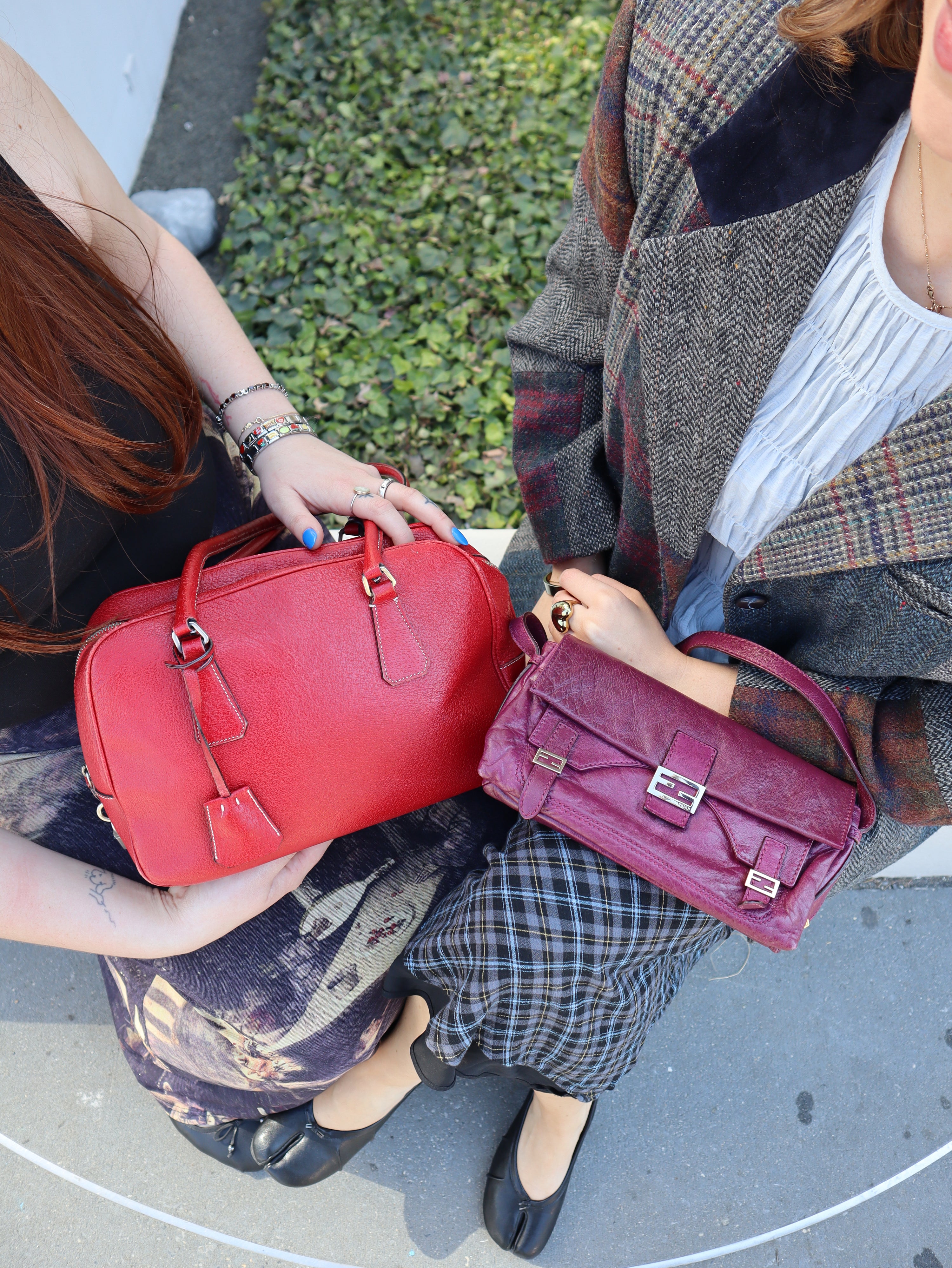 Fendi Magenta Sweety Baguette