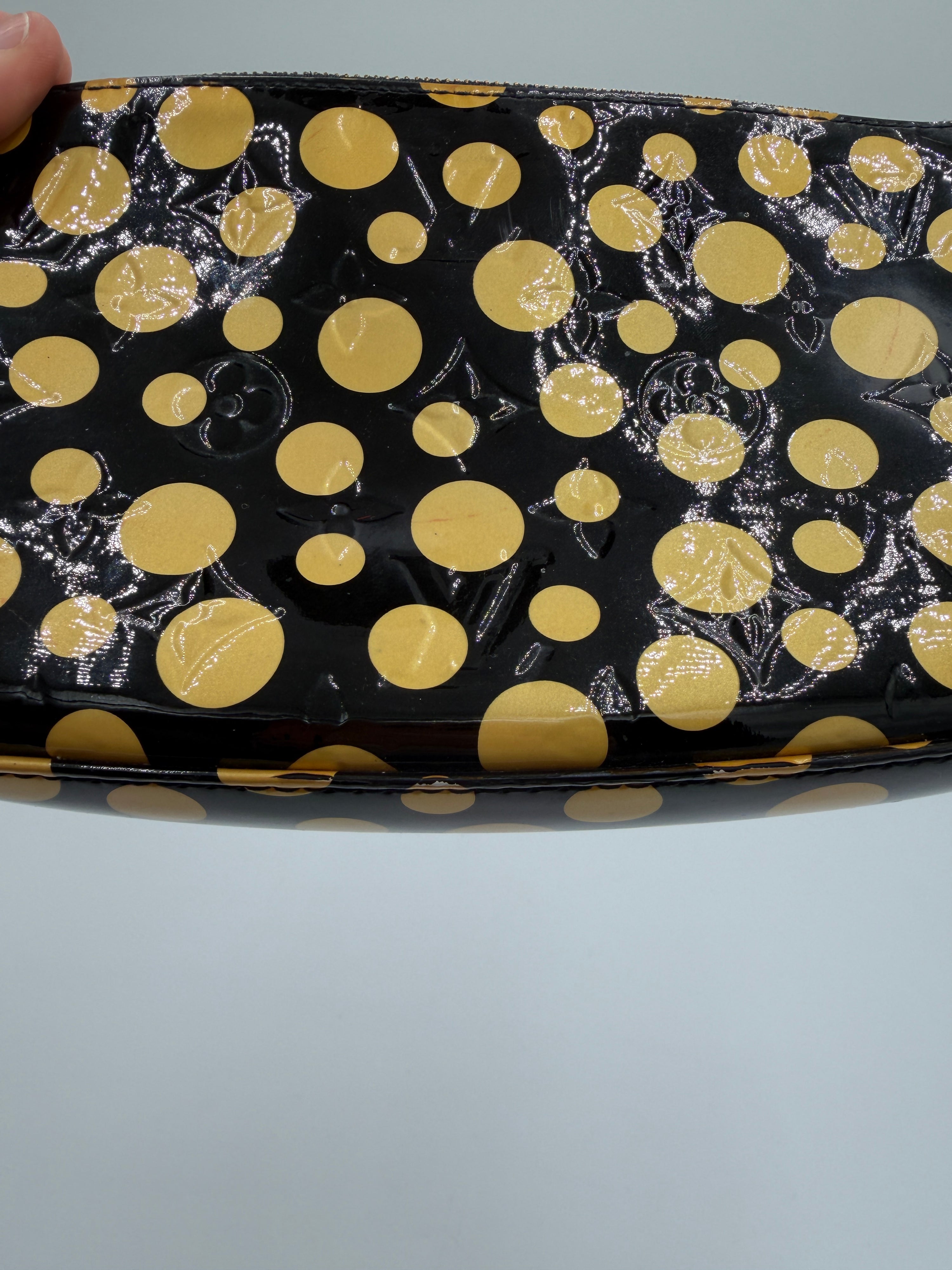 Louis Vuitton Monogram Vernis Polka Dot Pochette