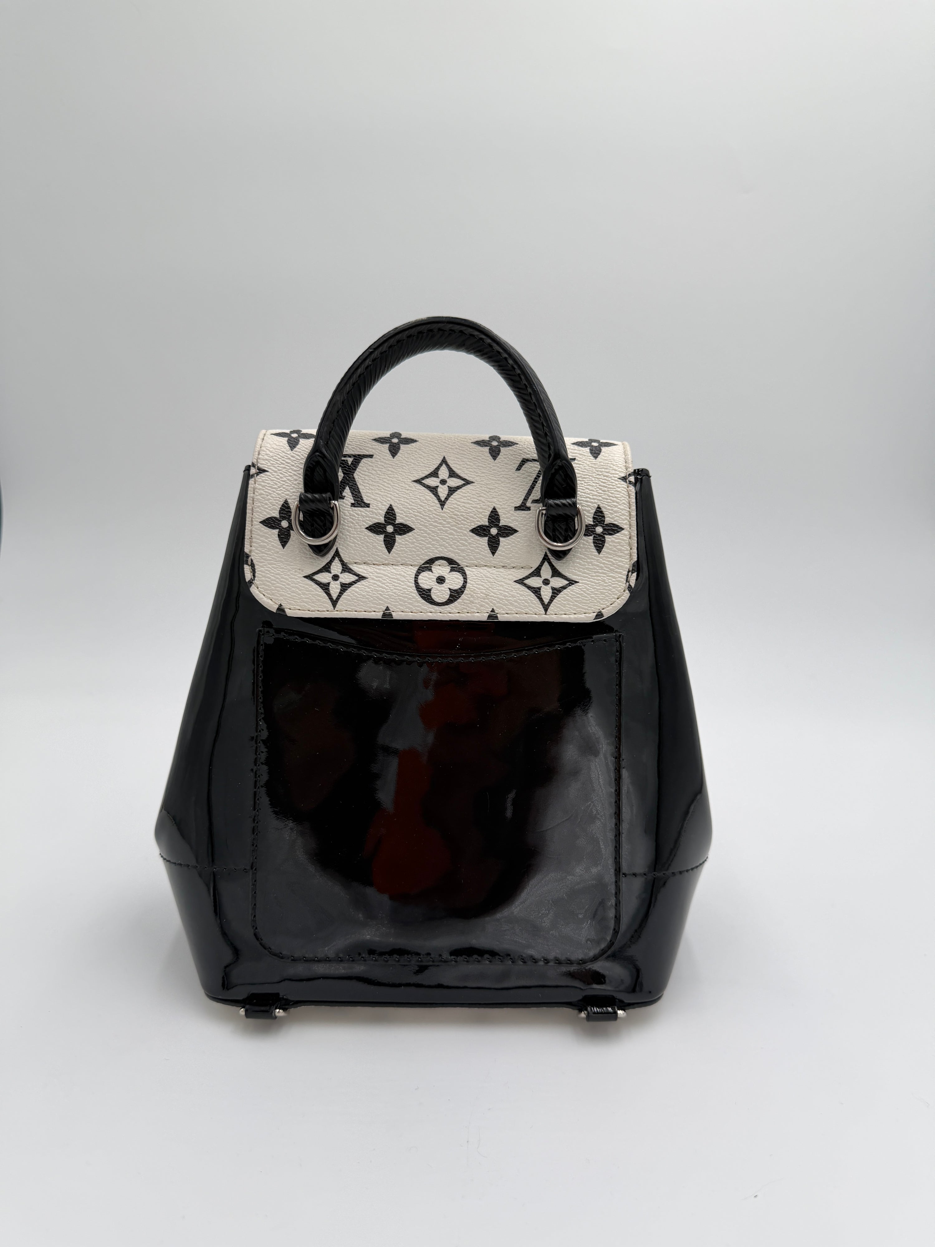 Louis Vuitton Patent Monogram Hot Springs Backpack