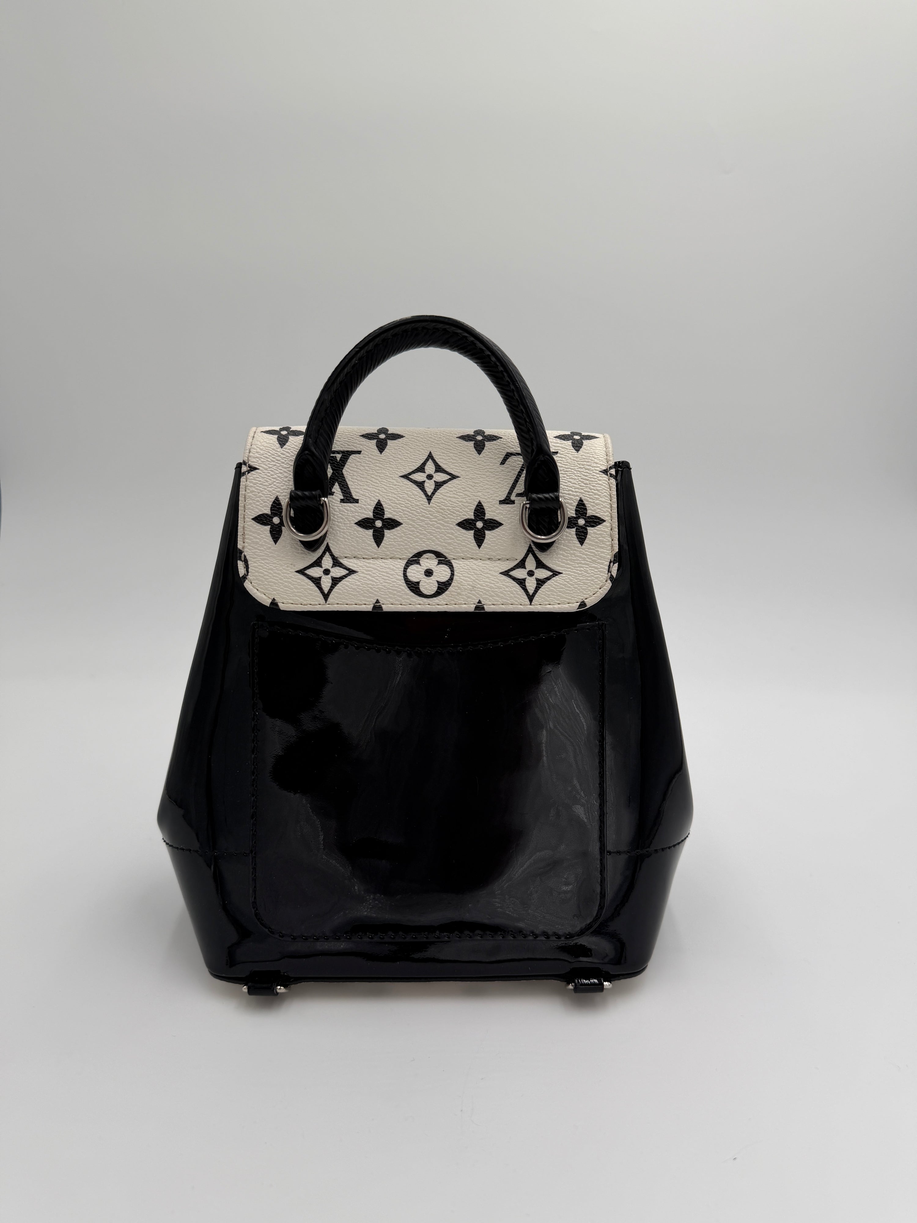 Louis Vuitton Patent Monogram Hot Springs Backpack