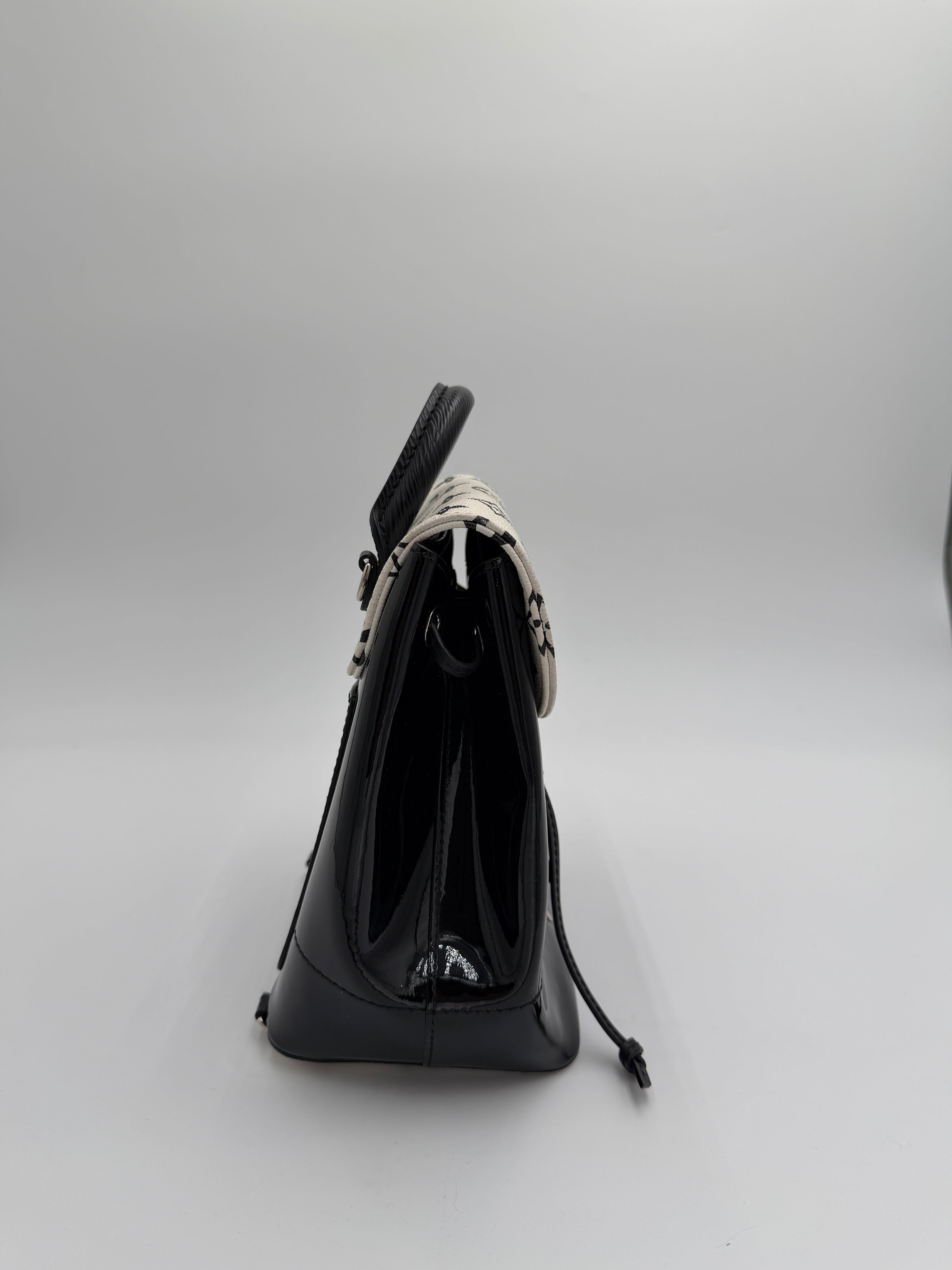 Louis Vuitton Patent Monogram Hot Springs Backpack
