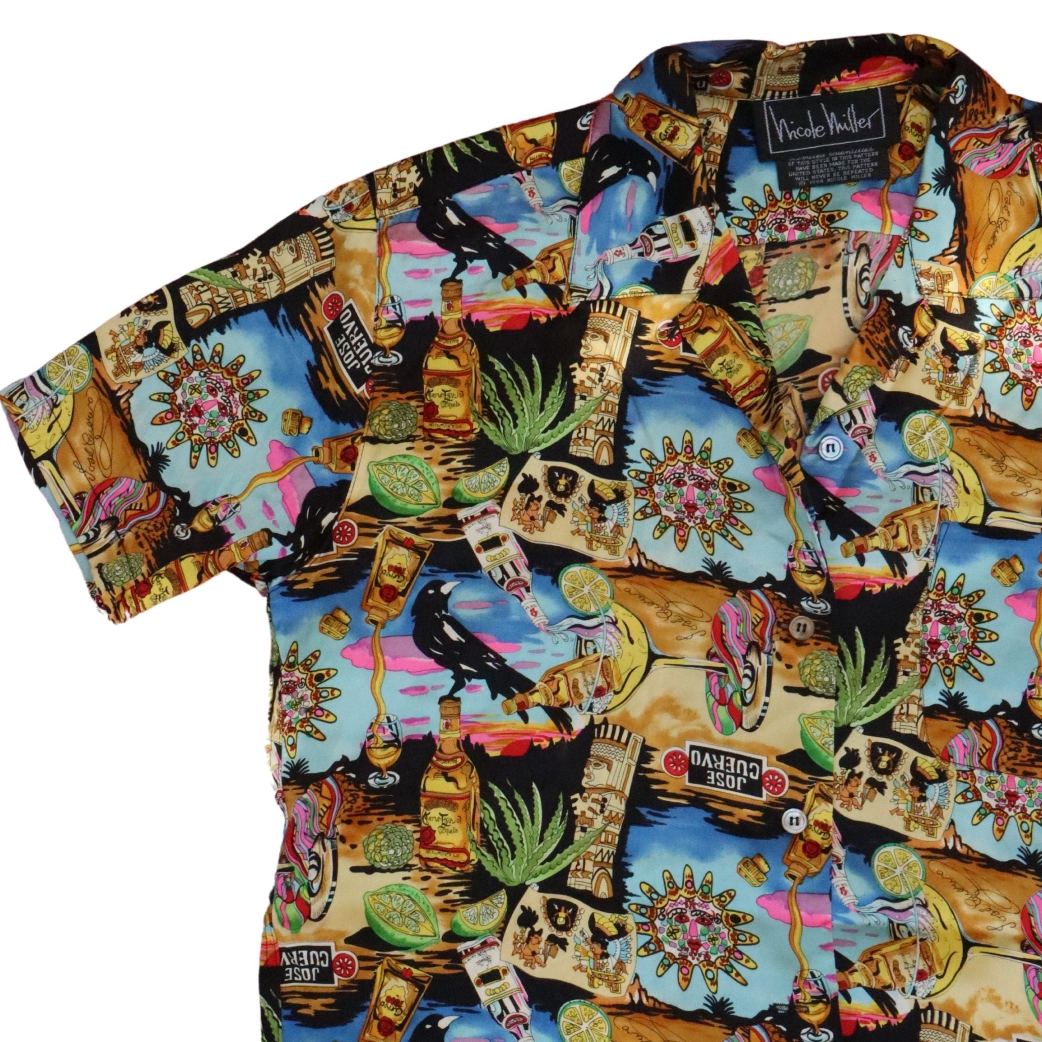 Nicole Miller Jose Cuervo Silk Top