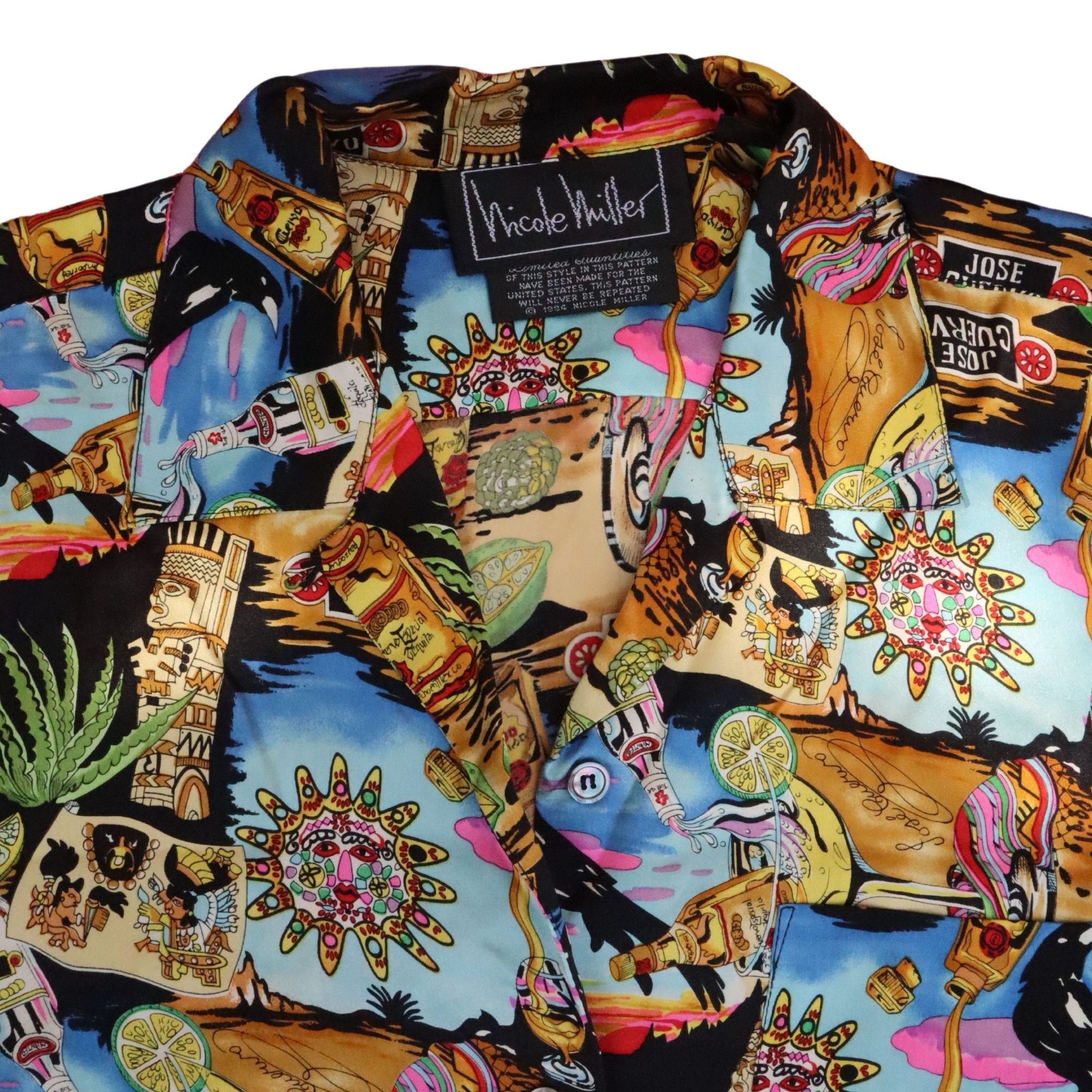 Nicole Miller Jose Cuervo Silk Top