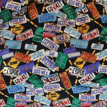 Load image into Gallery viewer, Nicole Miller License Plate Silk Shirt
