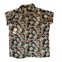 Load image into Gallery viewer, AS IS Nicole Miller Matchbook Silk Shirt
