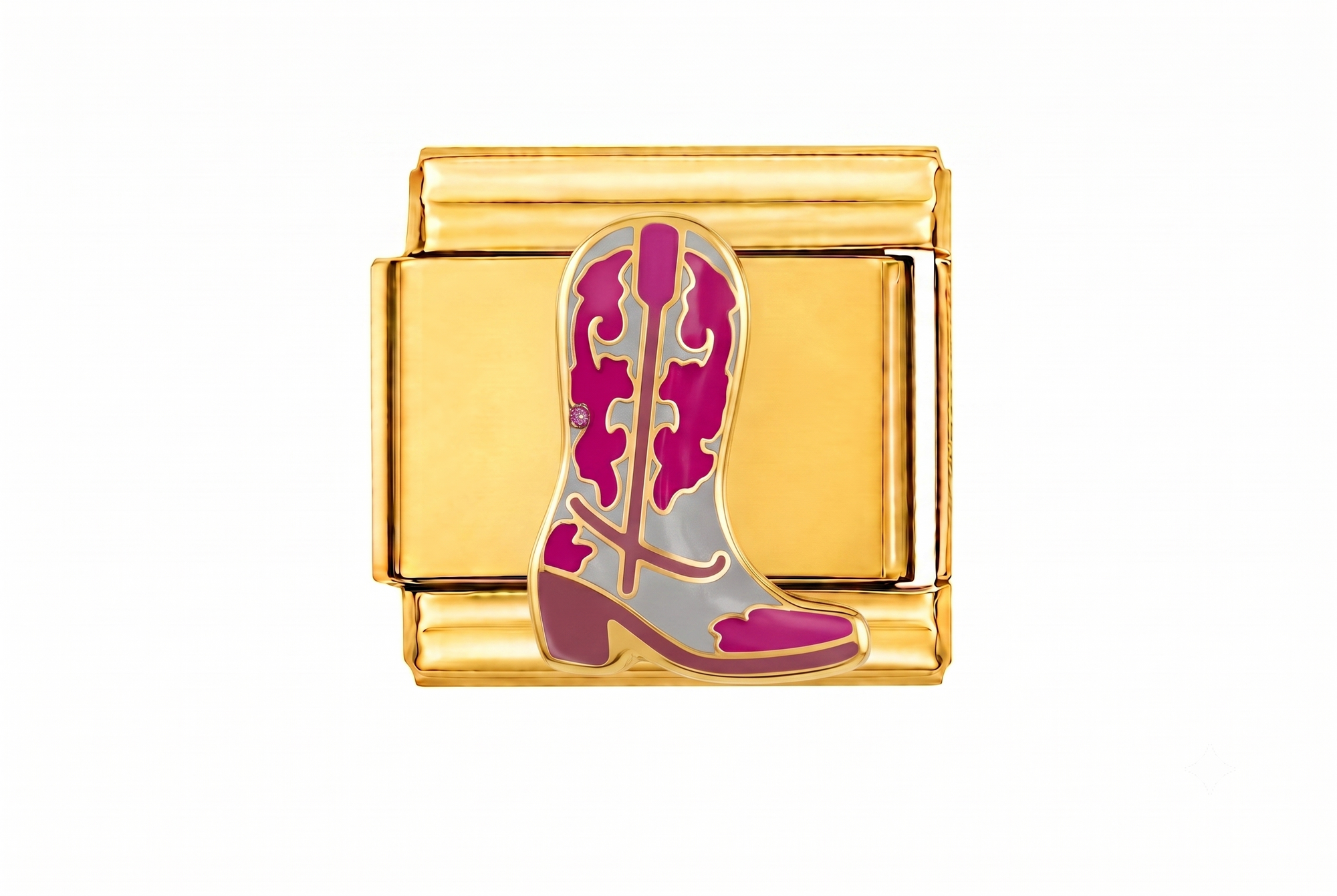 Pink Cowboy Boot