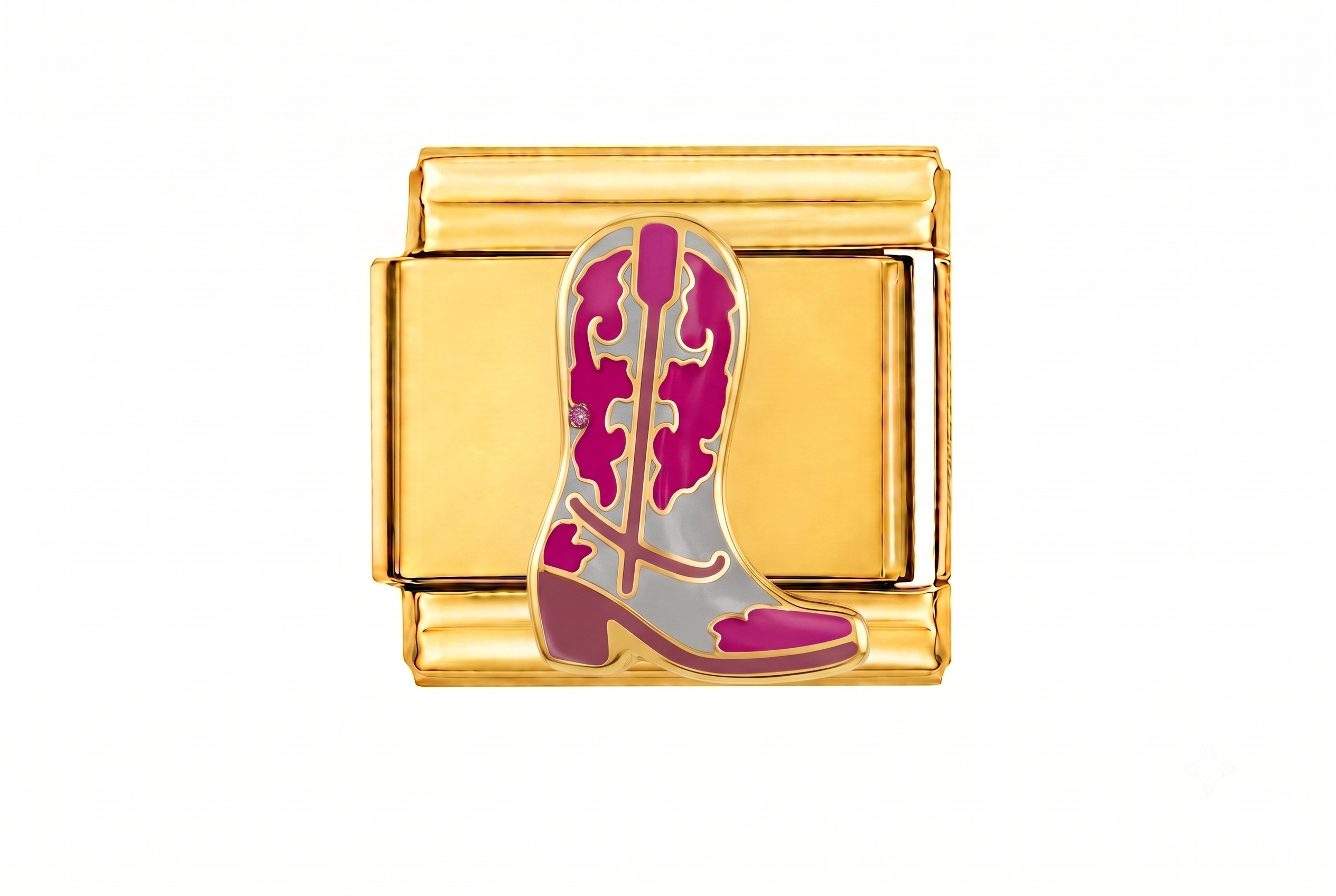 Pink Cowboy Boot