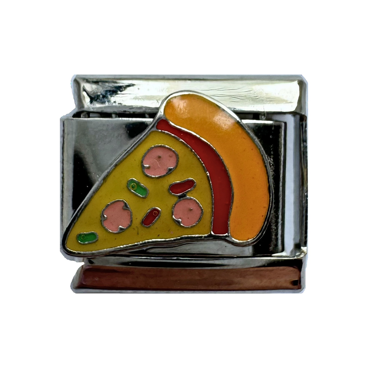 Pizza Slice Italian Charm