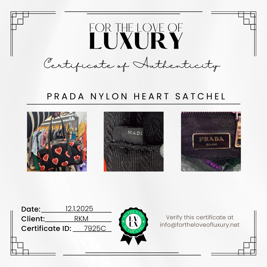 Prada Nylon Heart Bag