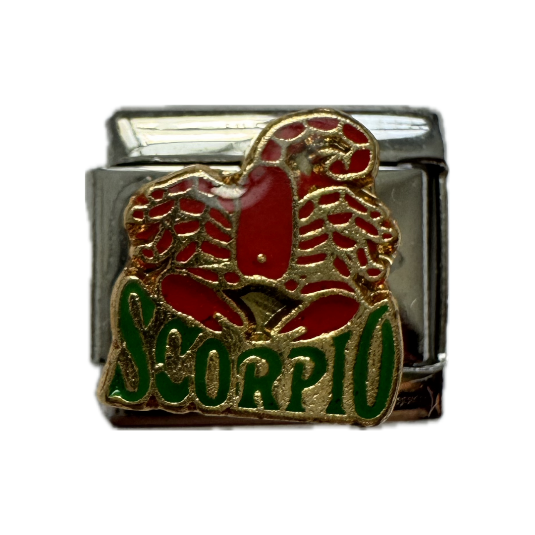 Scorpio Italian Charm