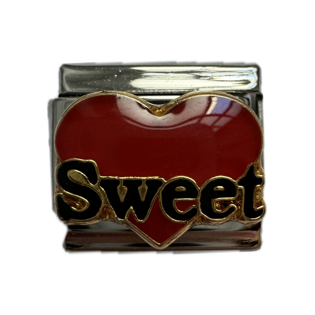 Sweet Heart Italian Charm