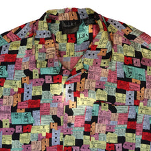 Load image into Gallery viewer, Nicole Miller NYC Ticket Silk Shirt
