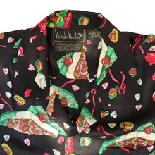 Load image into Gallery viewer, Nicole Miller Valentines Silk Shirt
