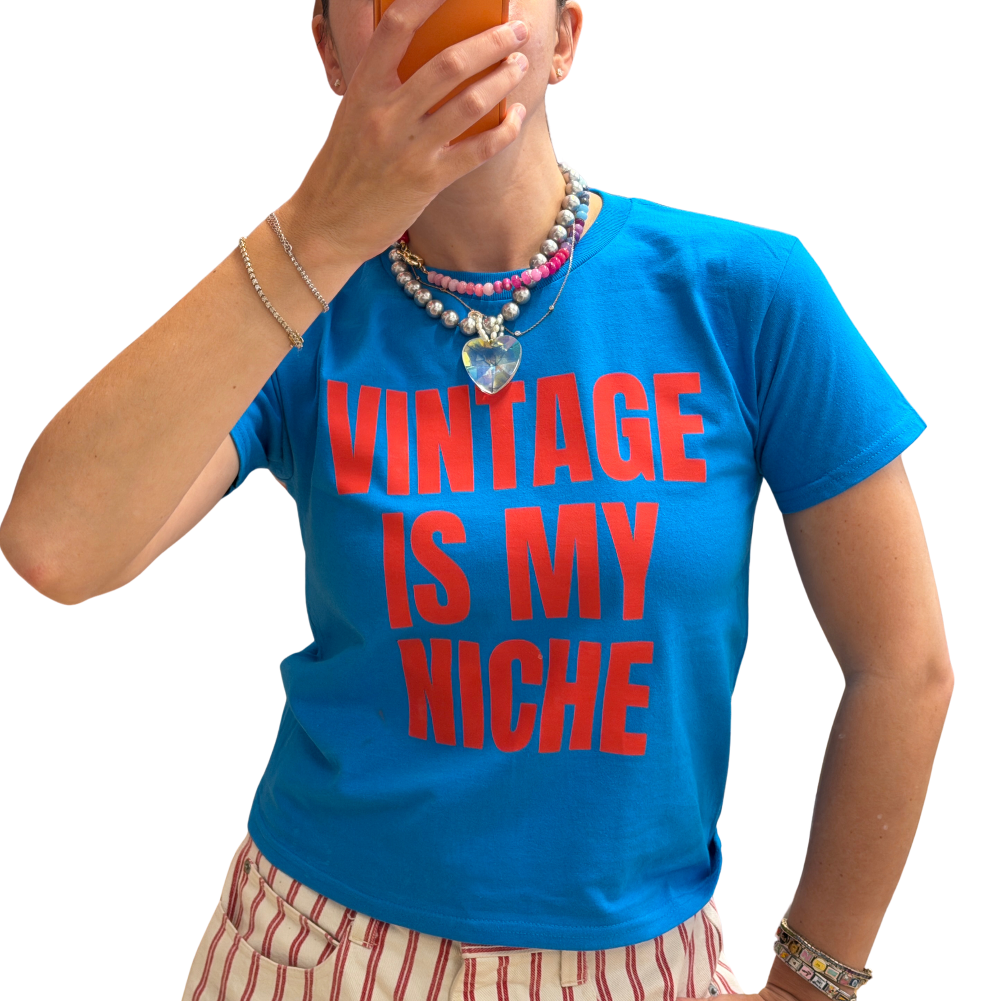 NEW Vintage Is My Niche Baby Tee