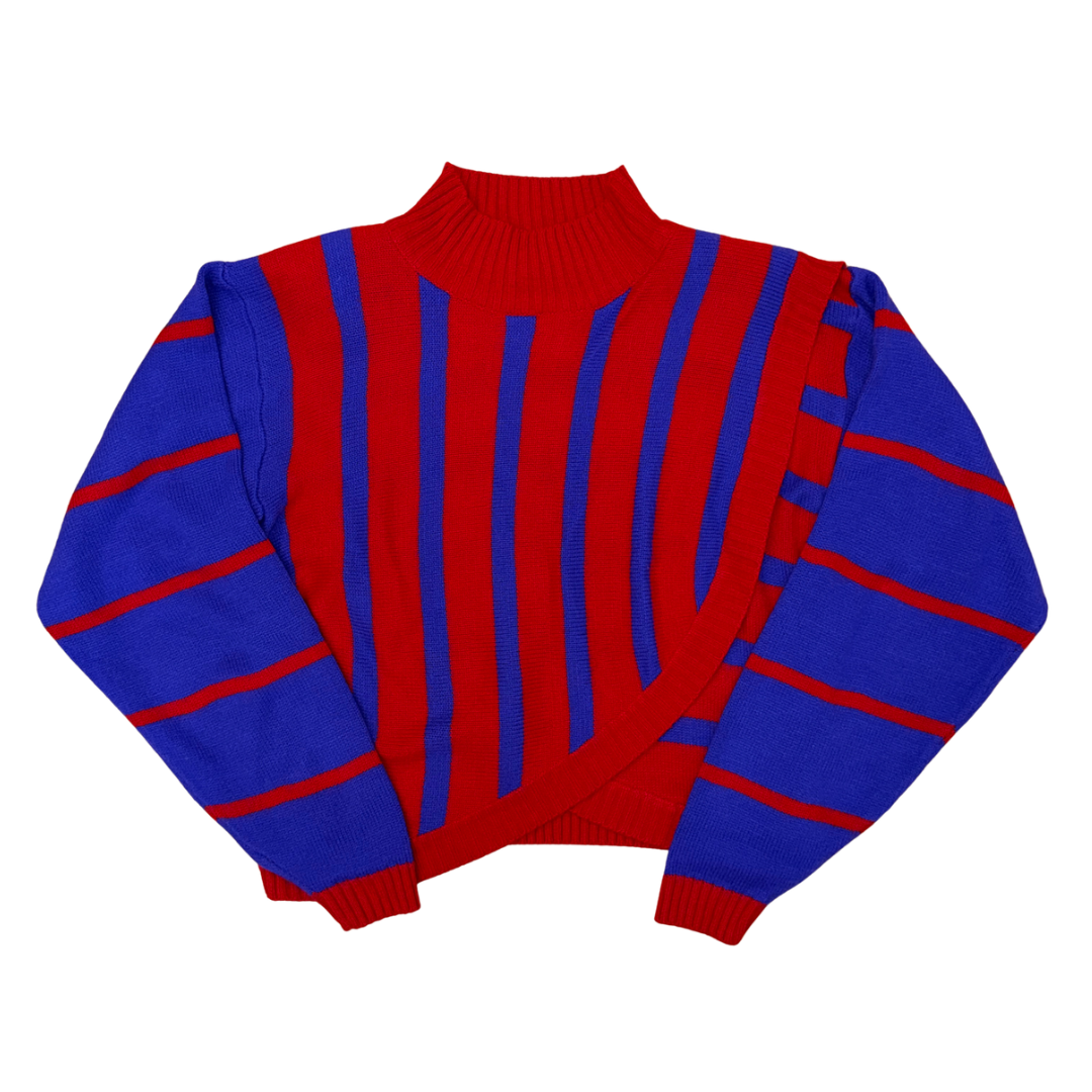 Christina Grant Colorblock Sweater